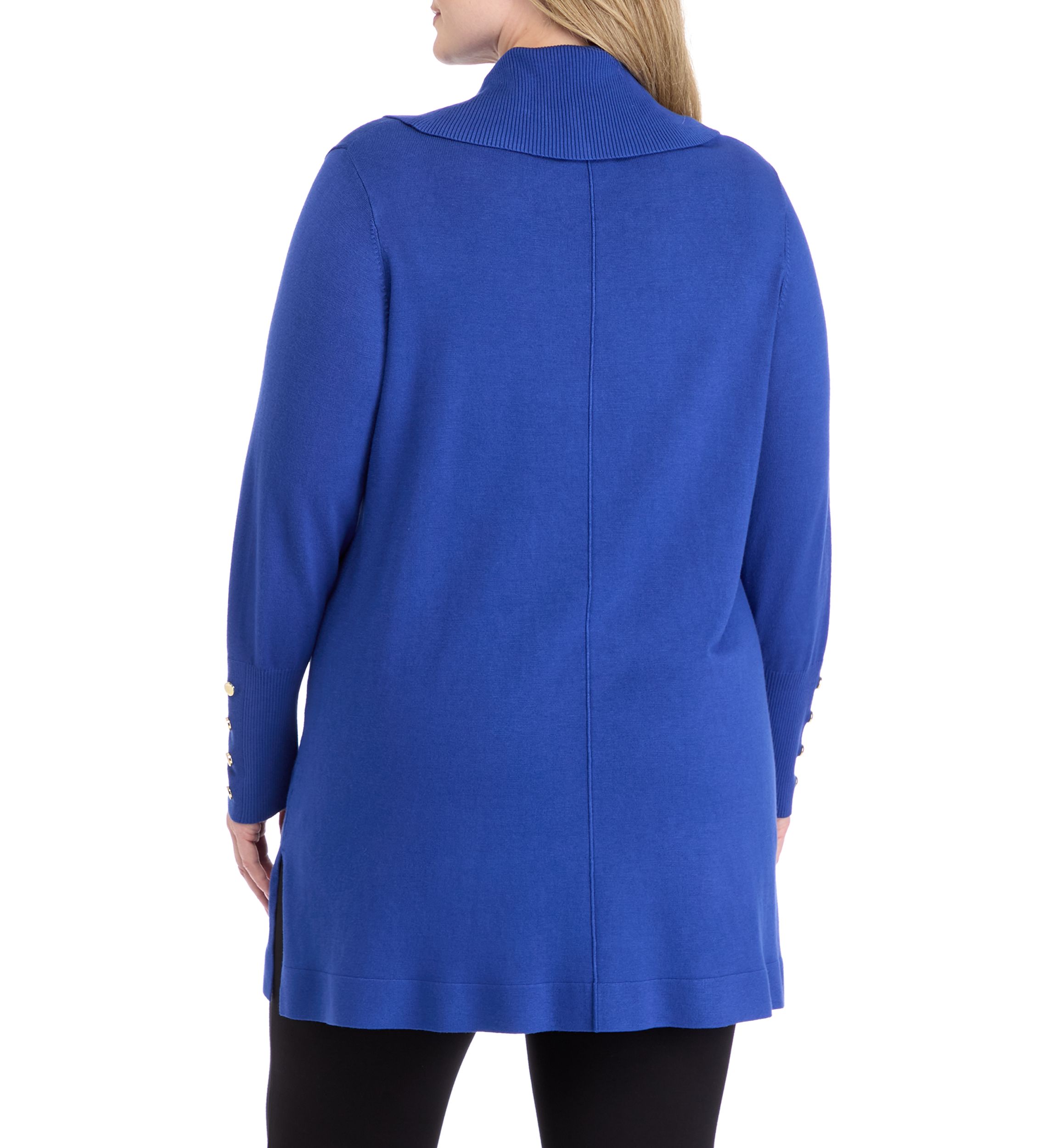 Plus Size Cowl Neck Sweater
