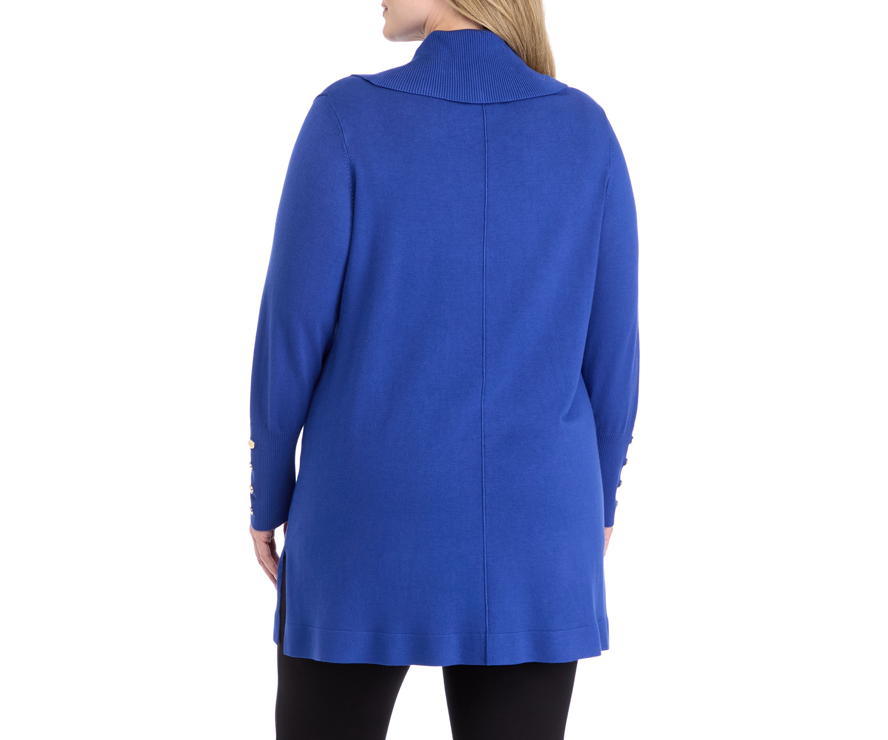 Plus Size Cowl Neck Sweater
