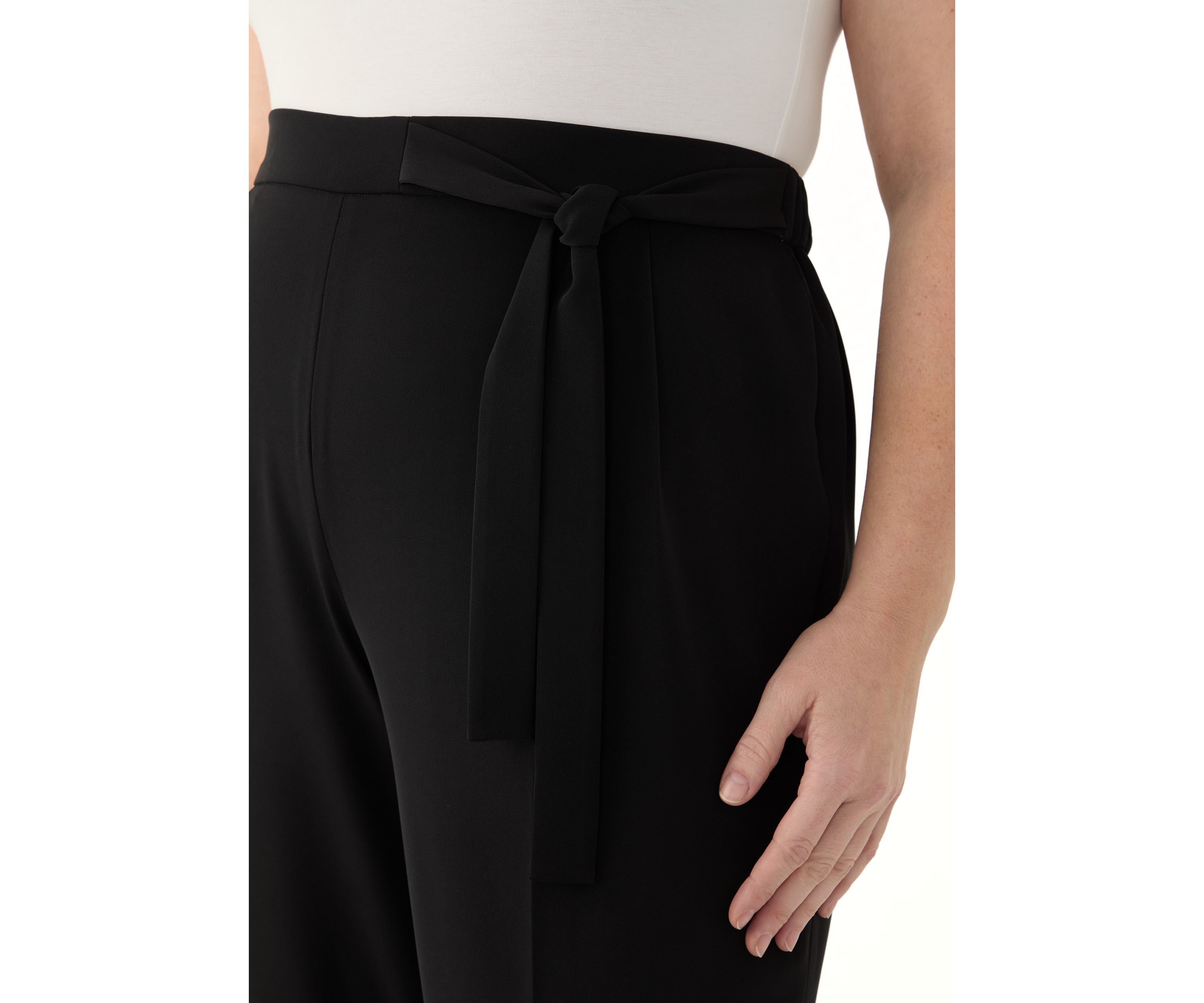 Plus Size High Rise Pull On Pants