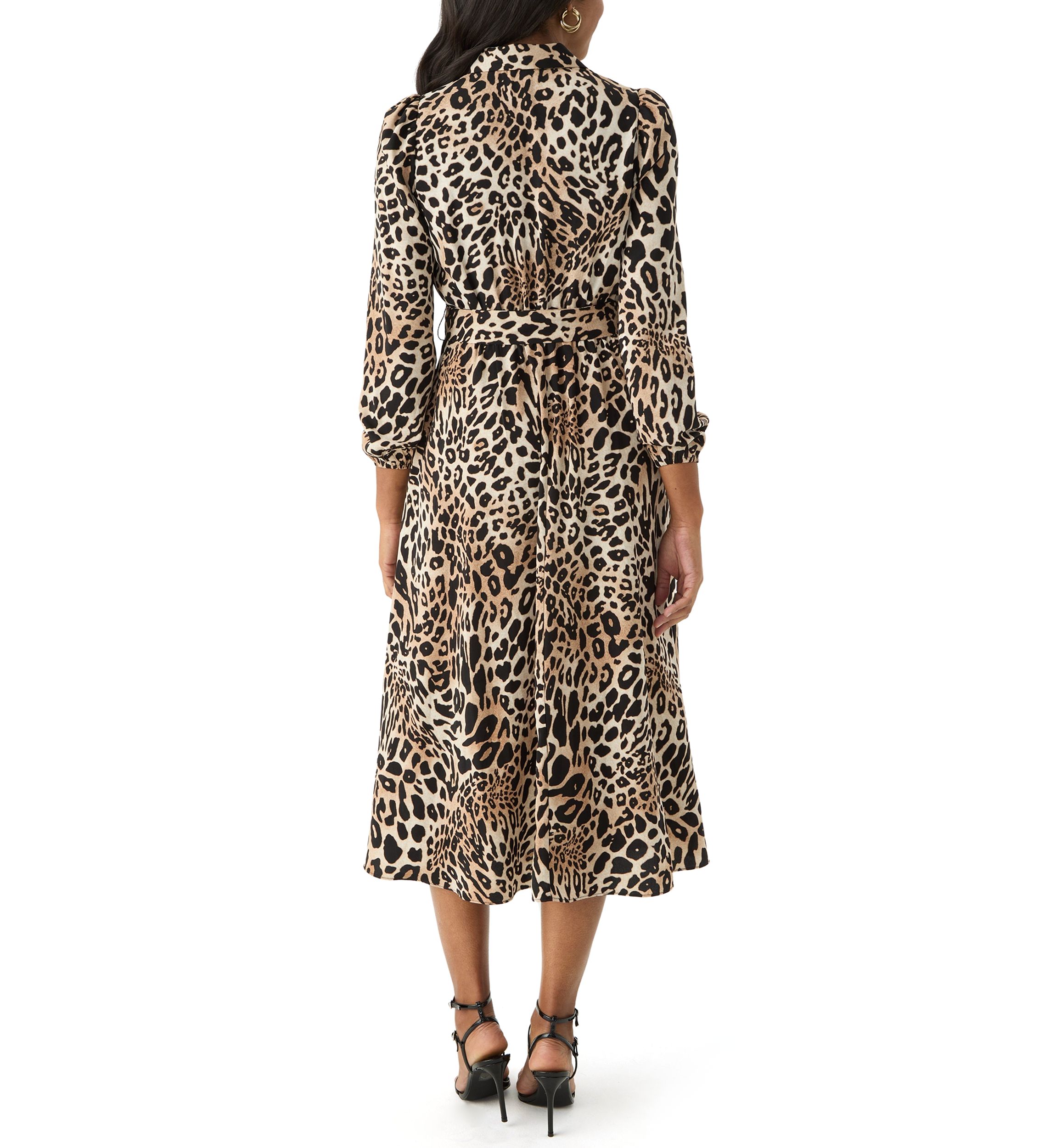 Womens Midi Shirtdress