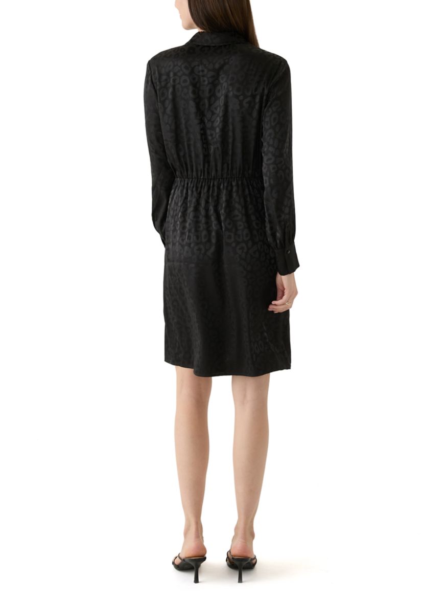 Womens Long Sleeve Wrap Shirtdress