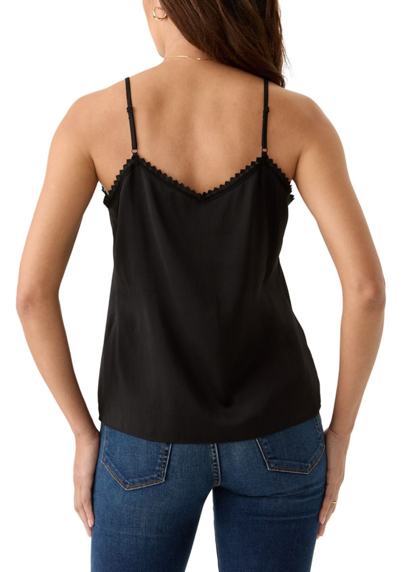 Womens Sleeveless V-Neck Cami Top