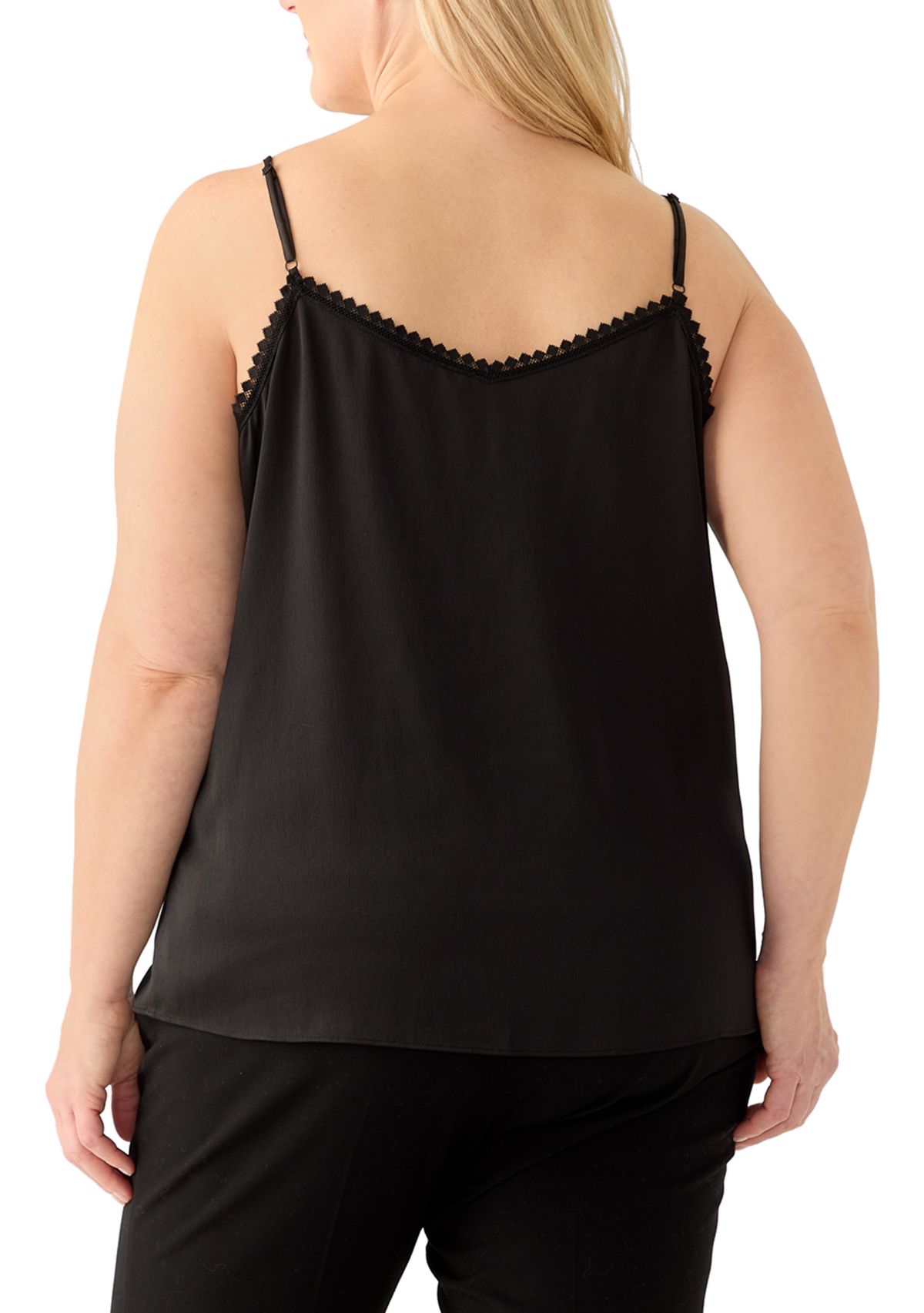 Plus Size Sleeveless V-Neck Cami