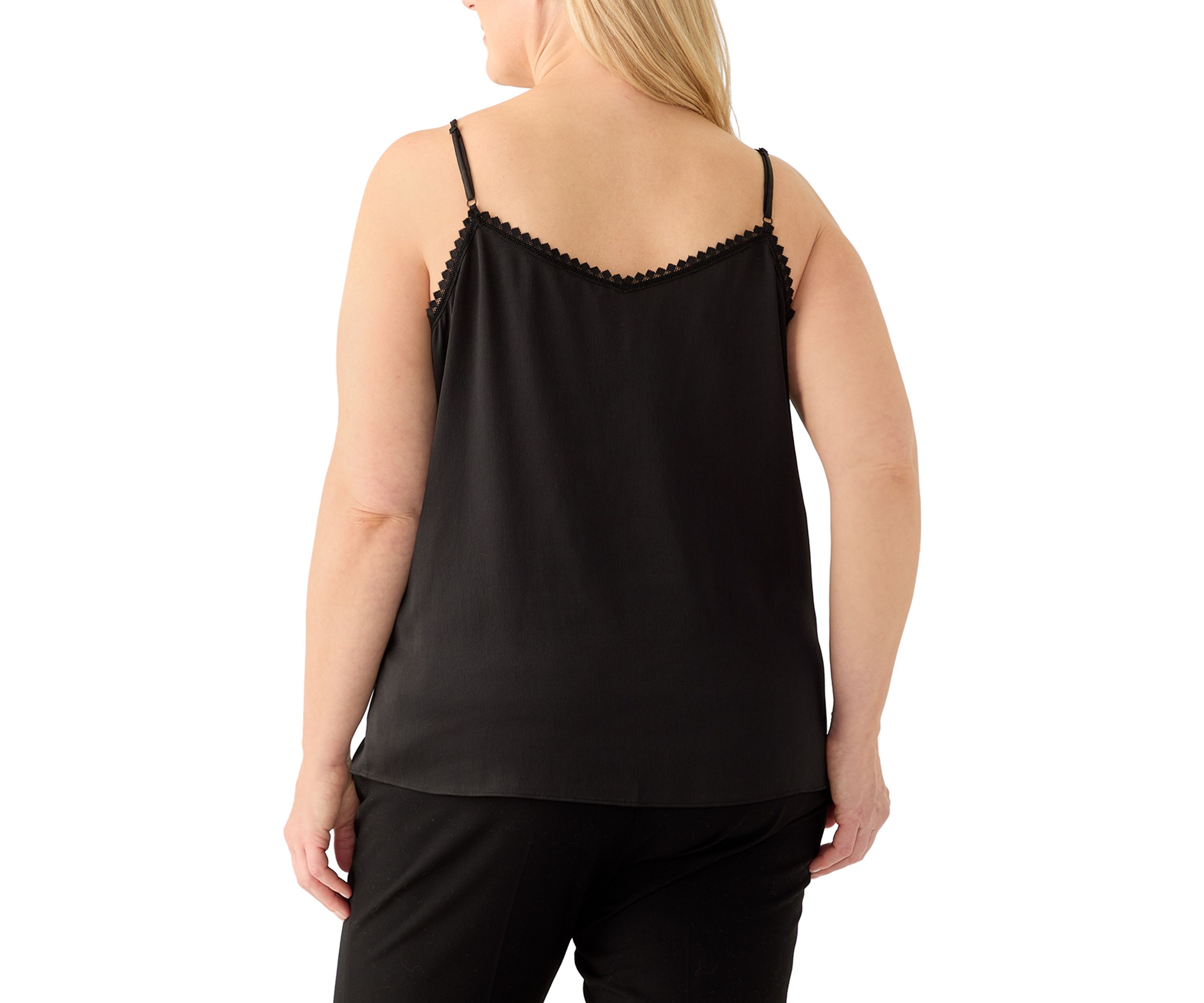 Plus Size Sleeveless V-Neck Cami
