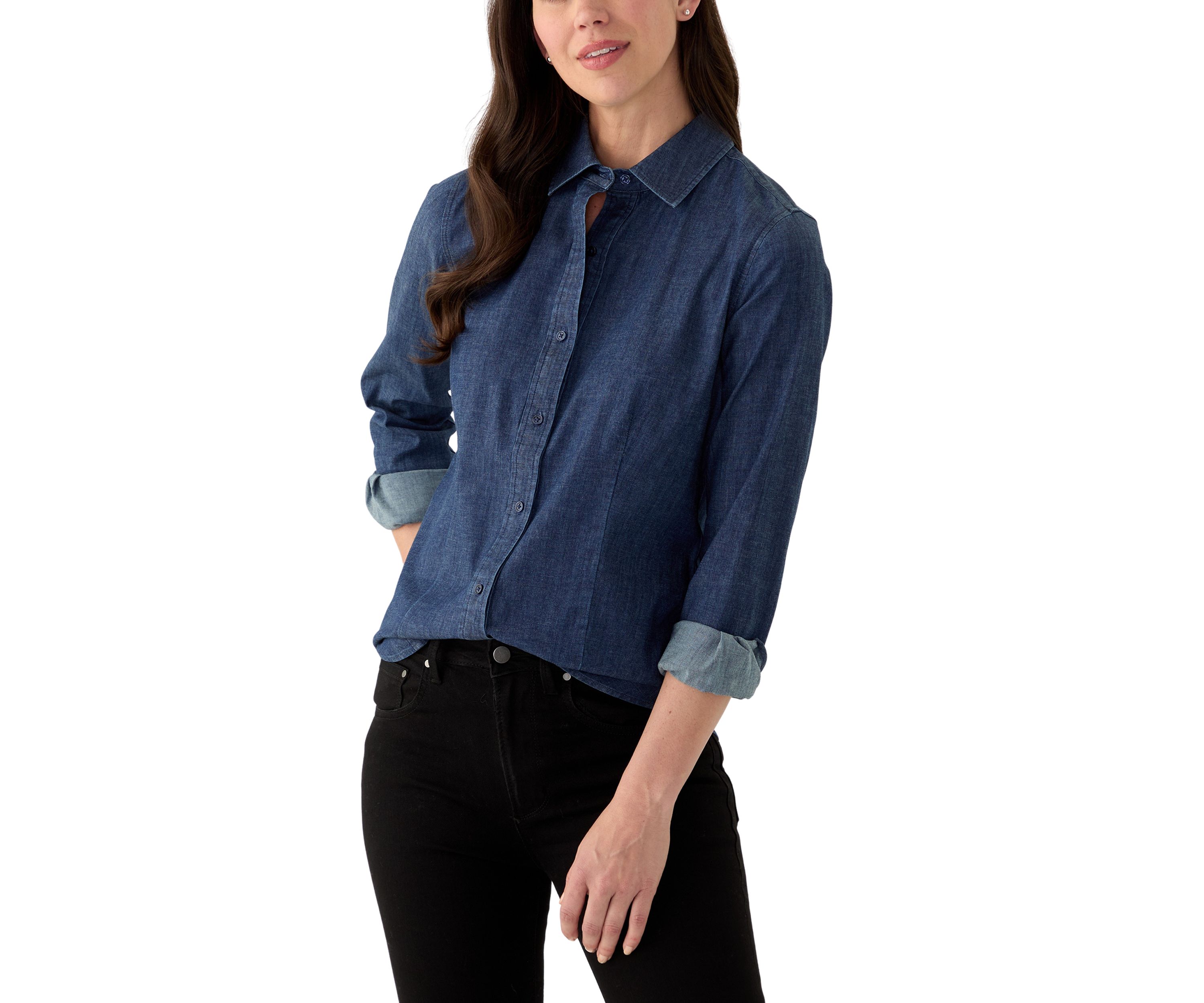 Womens Easy Care Woven Shirt 