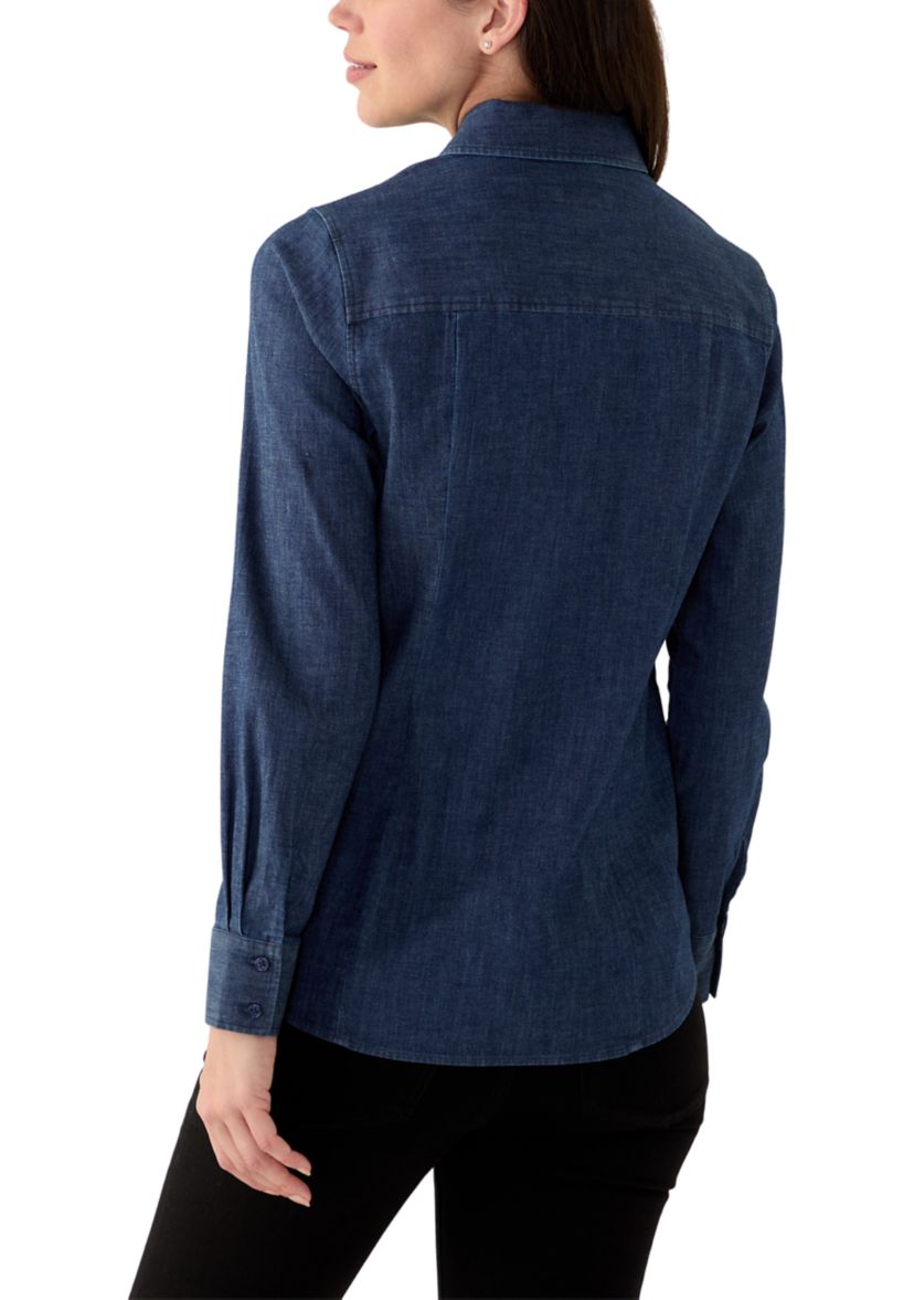 Womens Easy Care Woven Shirt 