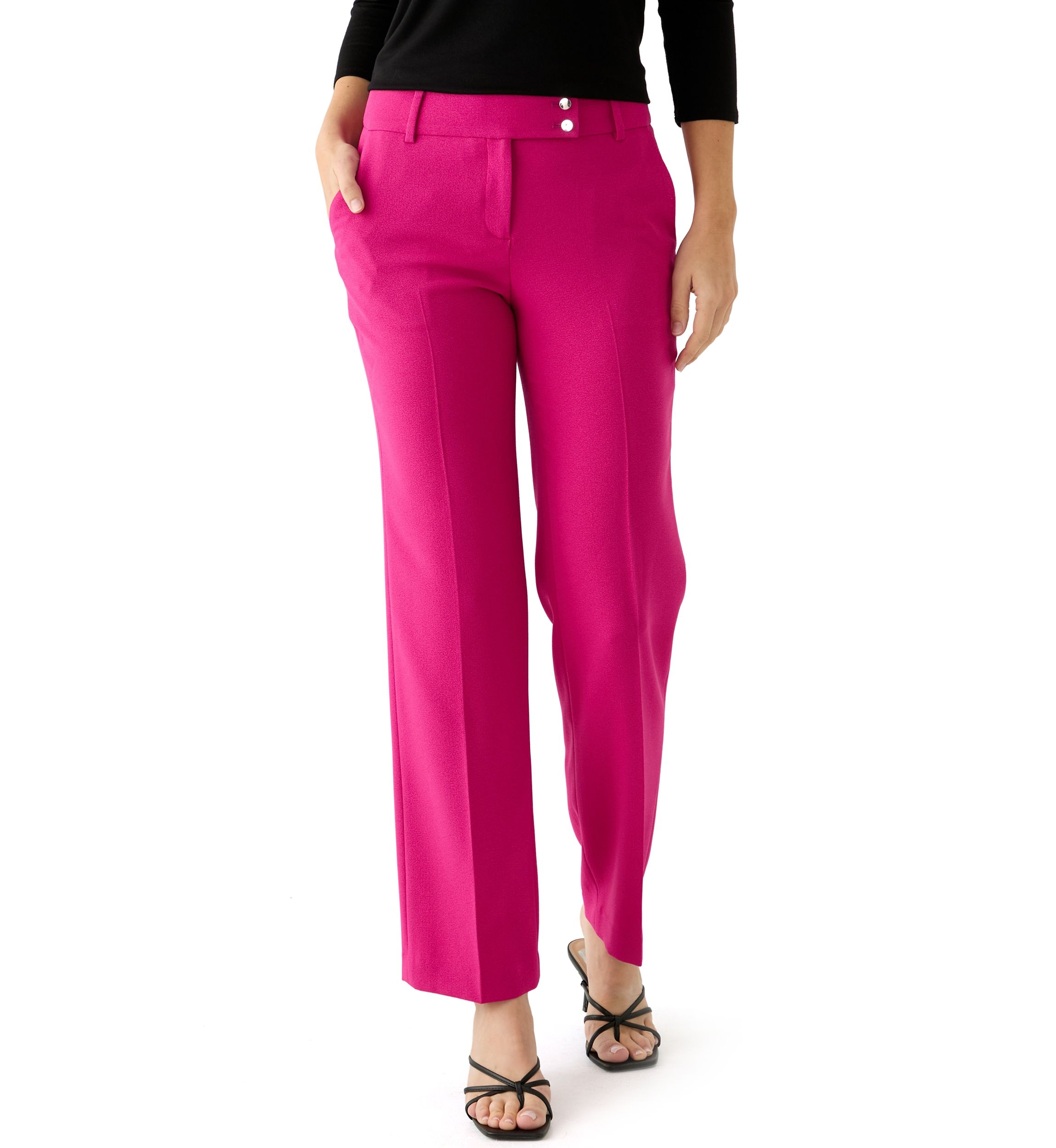 Womens Pleated Trousers
