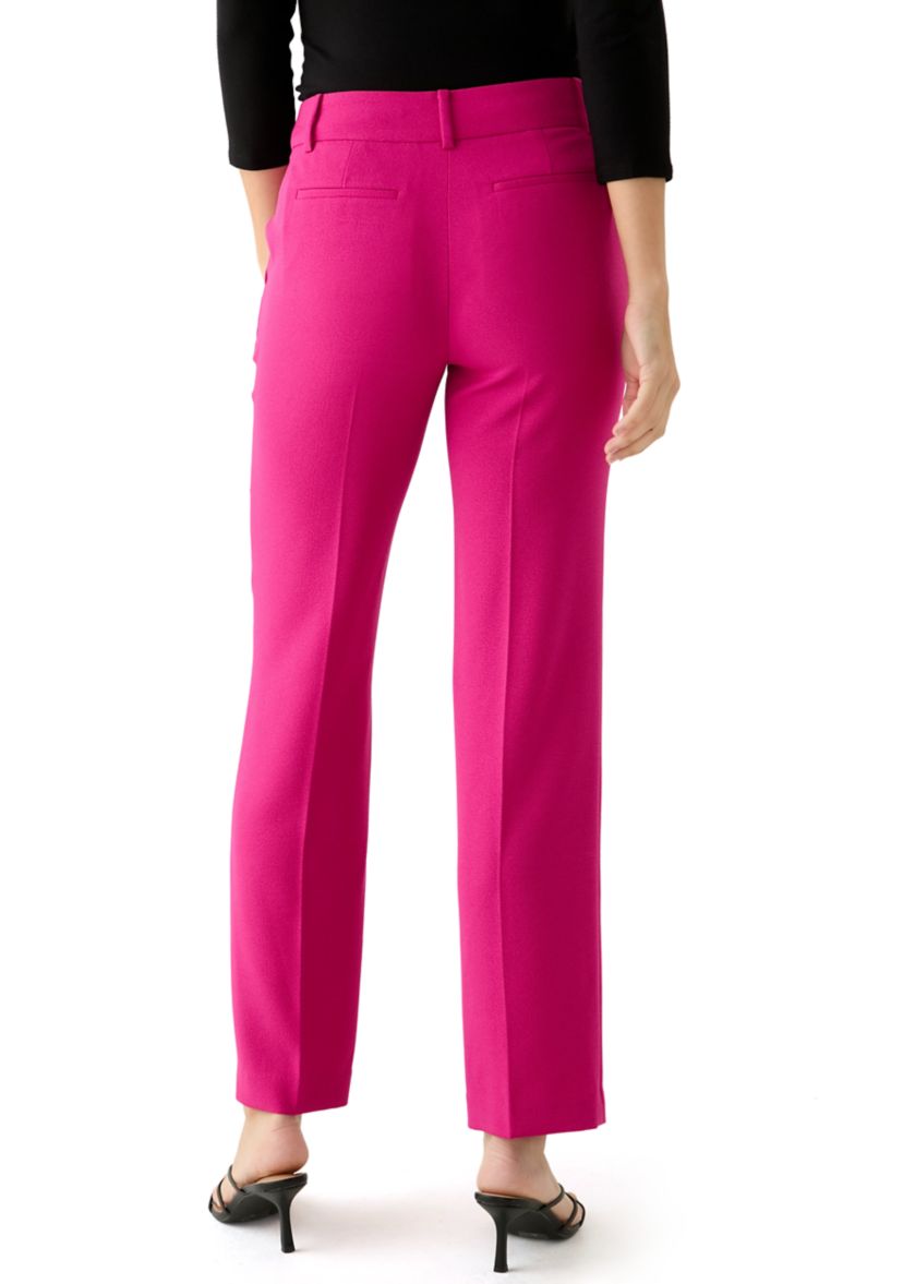 Petite Fly Front Slash Pocket Pants 