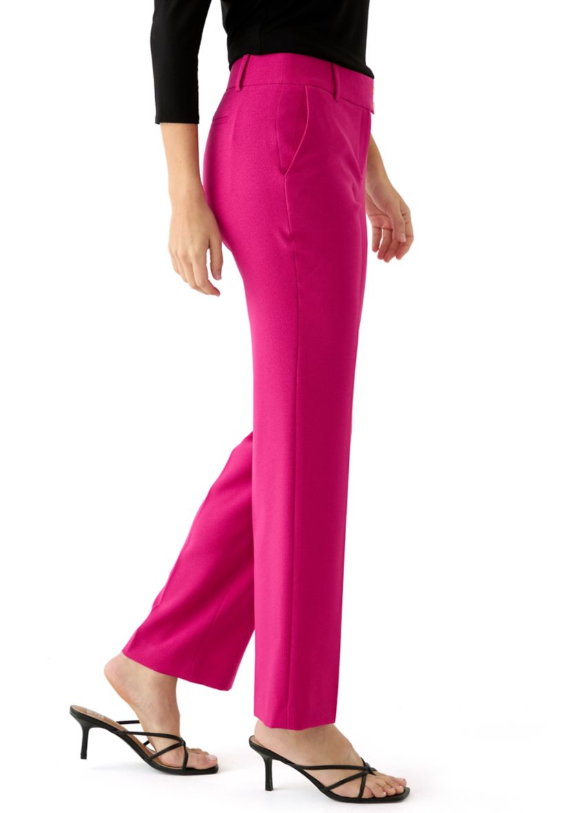 Petite Fly Front Slash Pocket Pants 