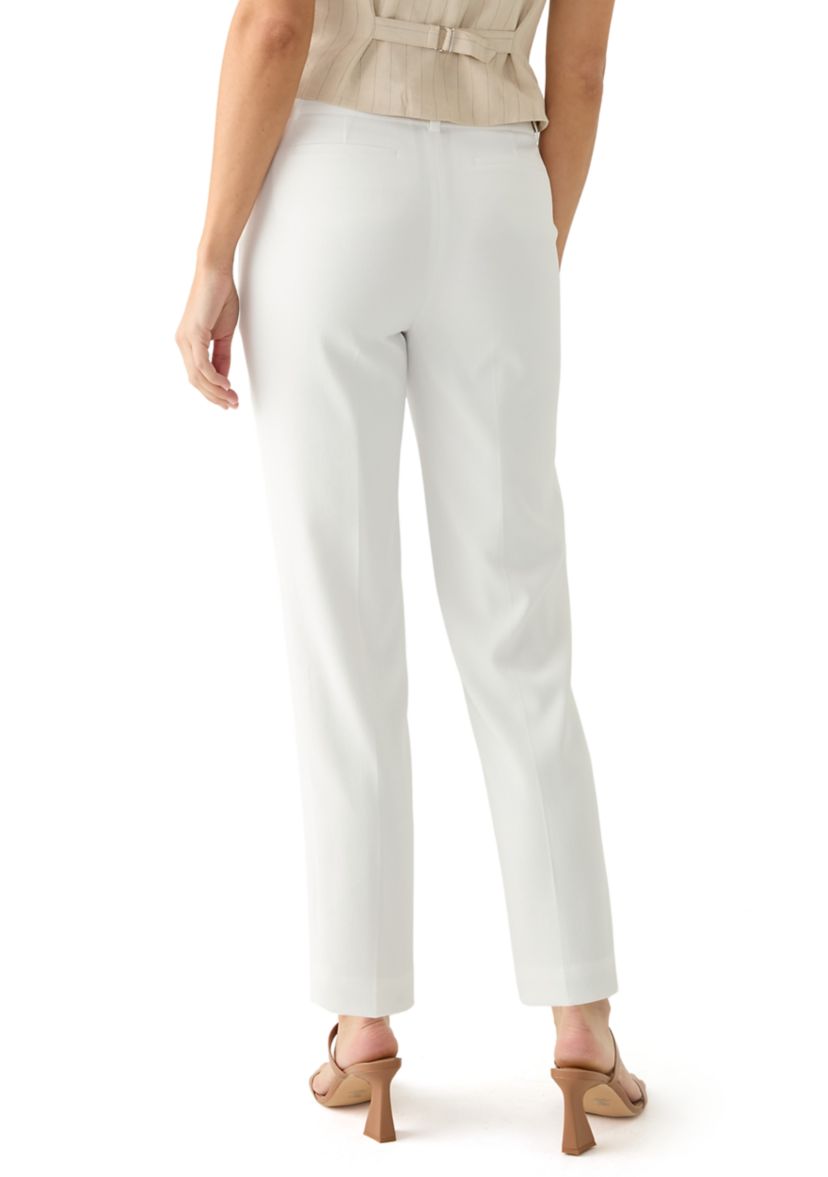 Womens  Front Slash Pocket Slim Trousers