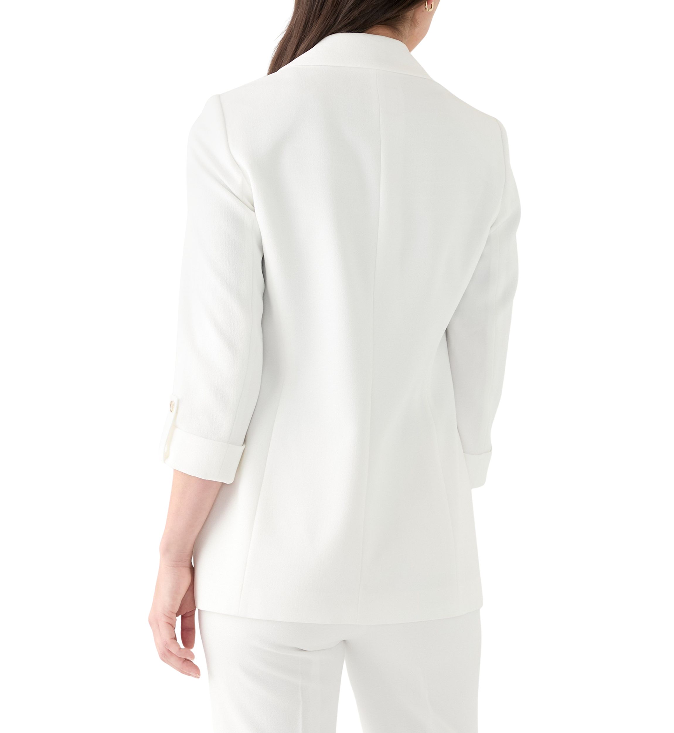 Petite Faux Double Breasted Blazer