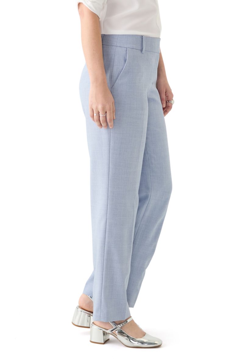 Womens Mélange Bootcut Pants
