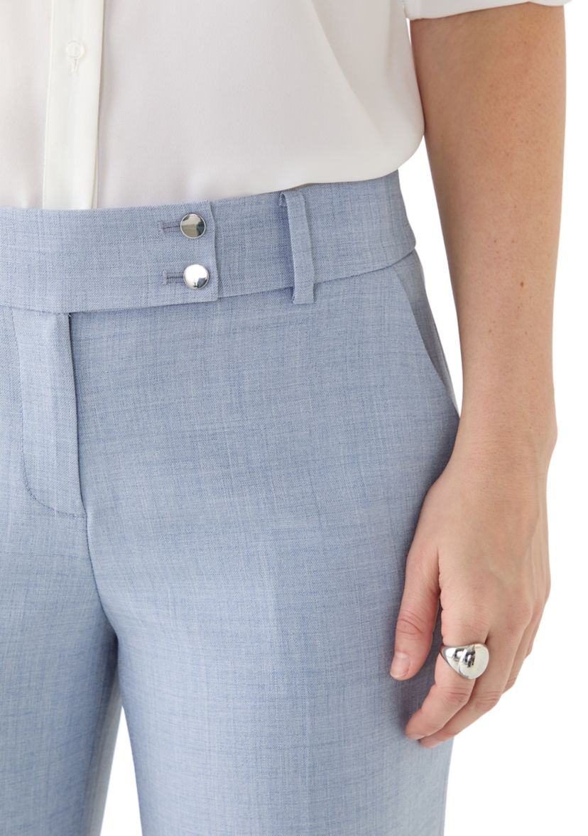 Womens Mélange Bootcut Pants