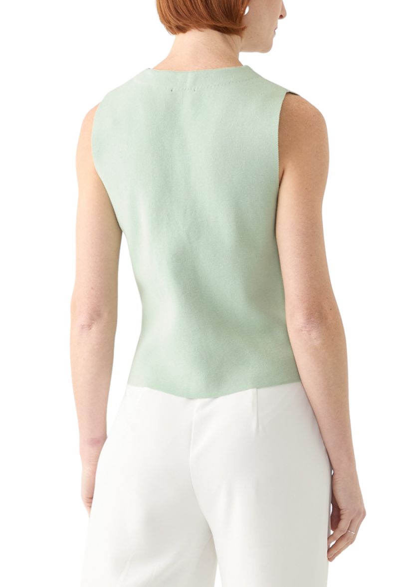 Womens Button Front Sweater Vest