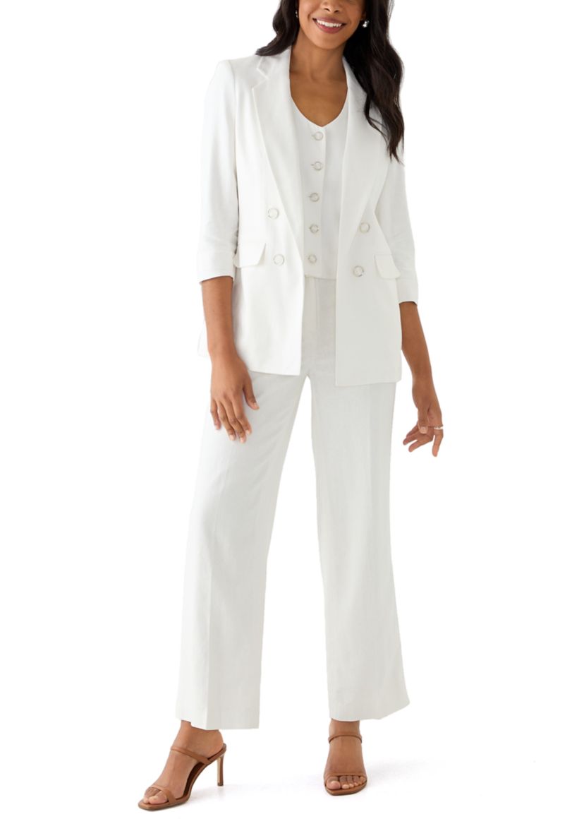 Womens Linen Vest 