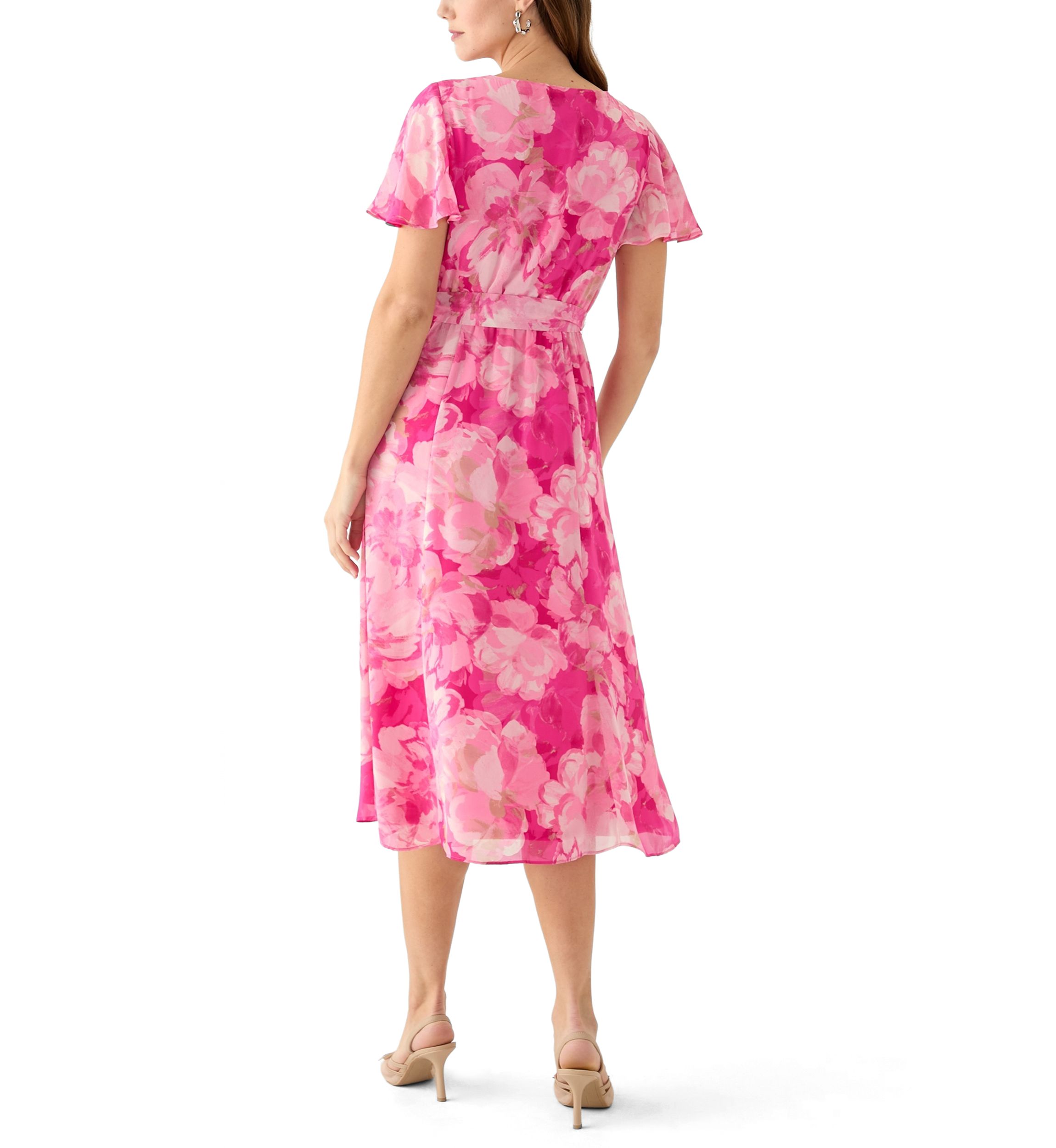 Womens Floral Print Dress