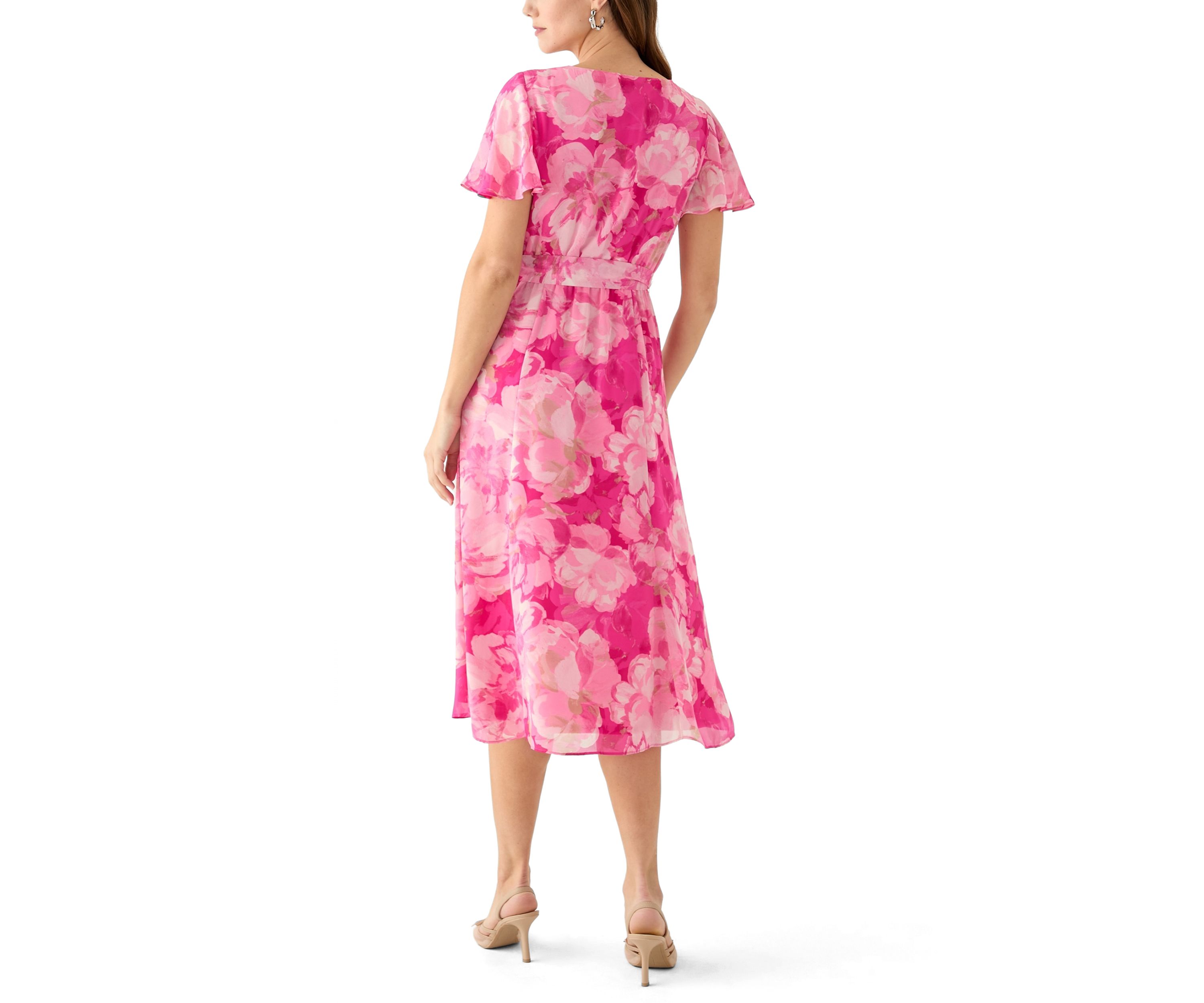 Womens Floral Print Dress