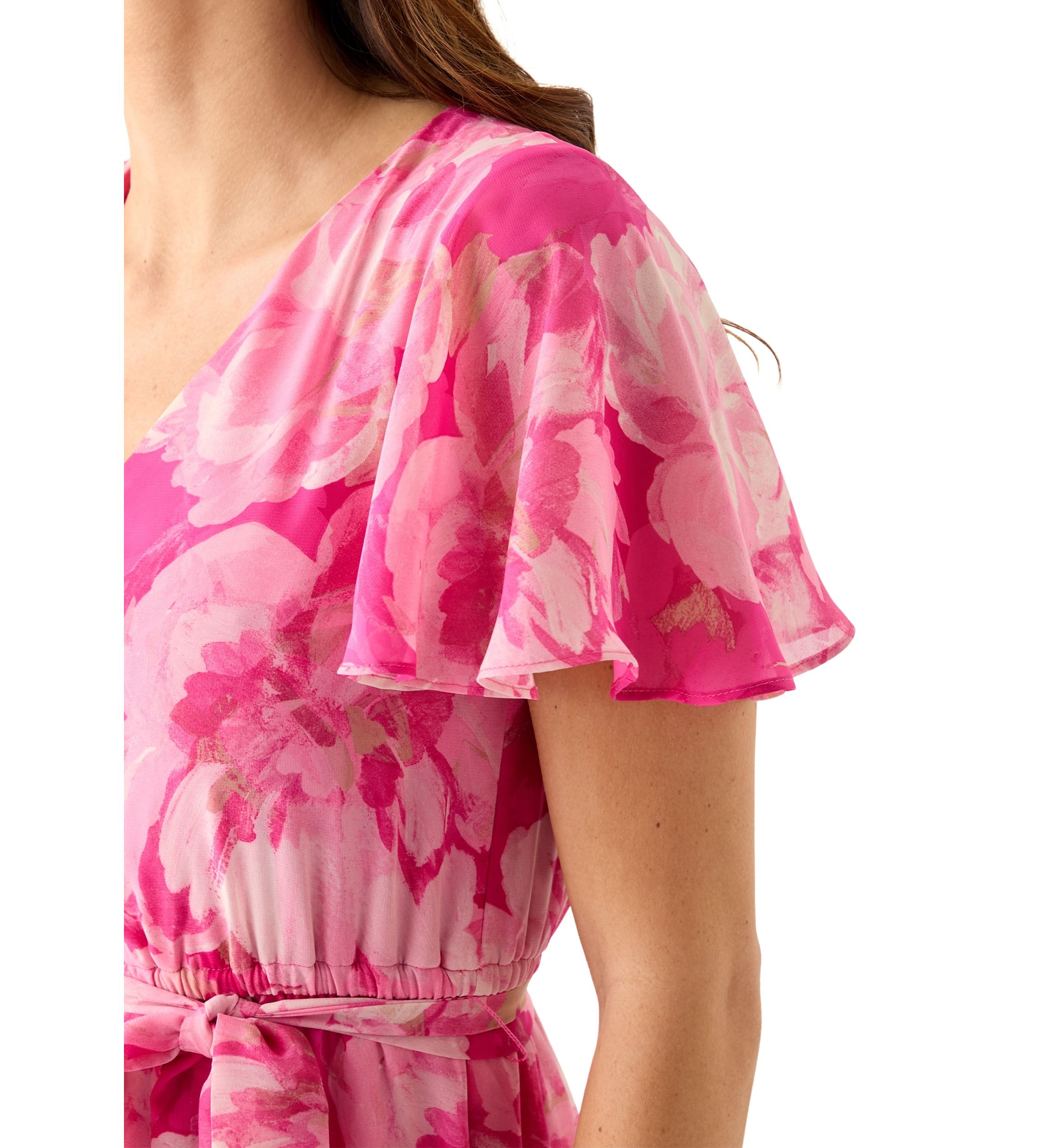 Womens Floral Print Dress