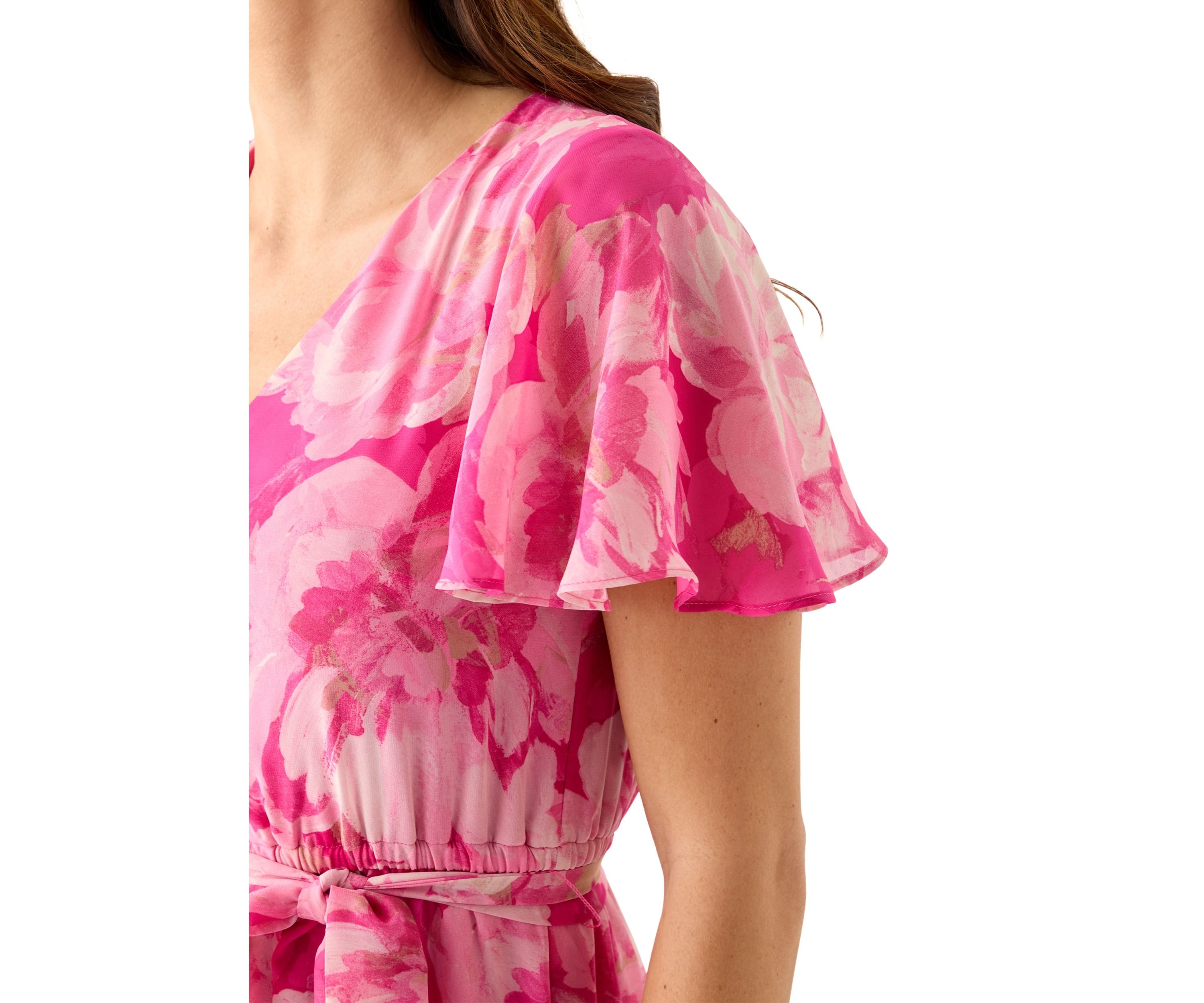 Womens Floral Print Dress