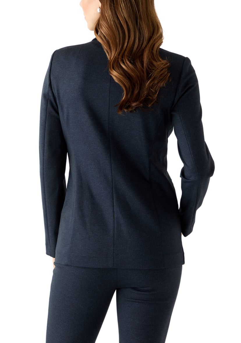 Womens Long Sleeve Two Button Notch Collar Blazer