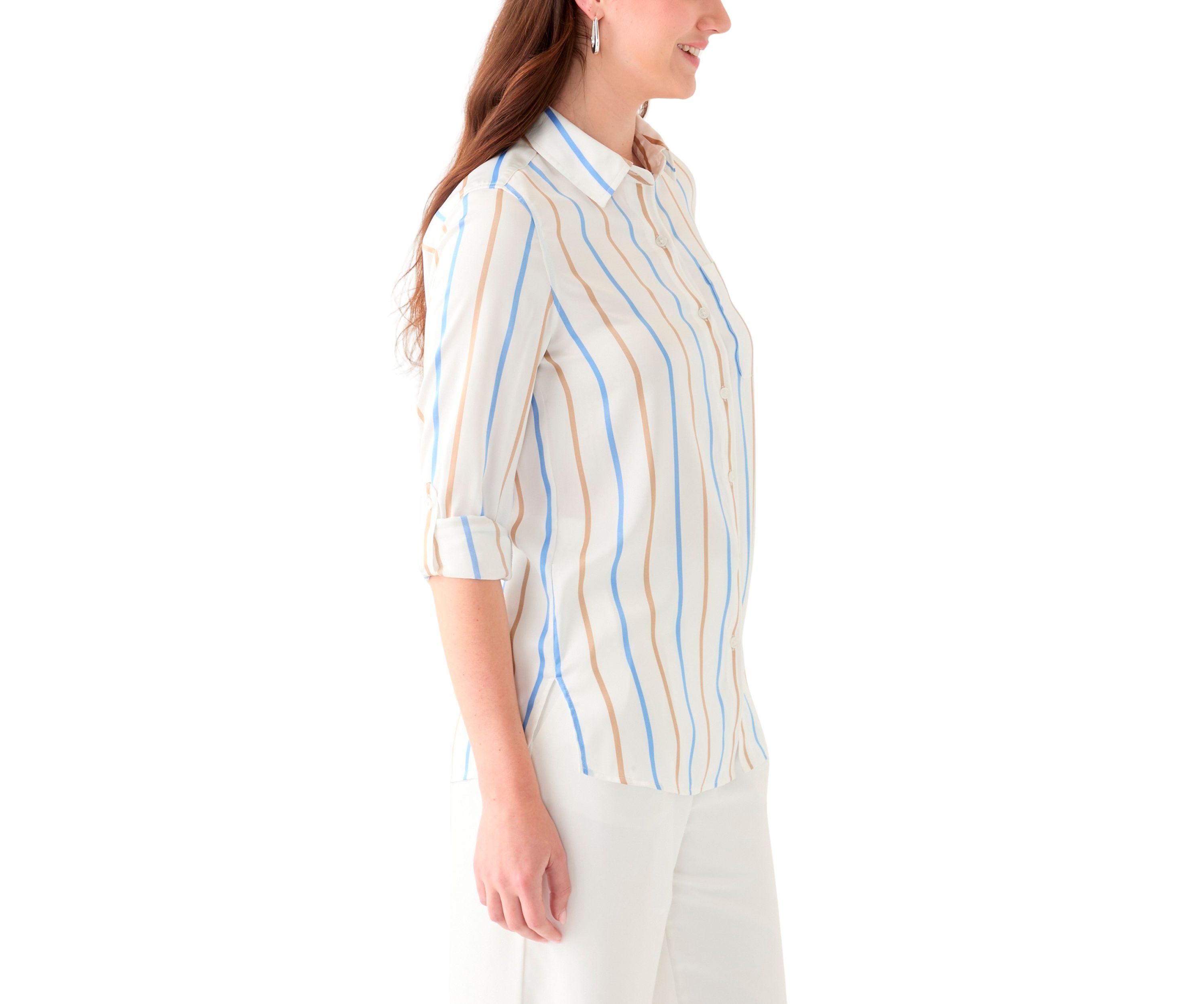 Womens Button Down Blouse