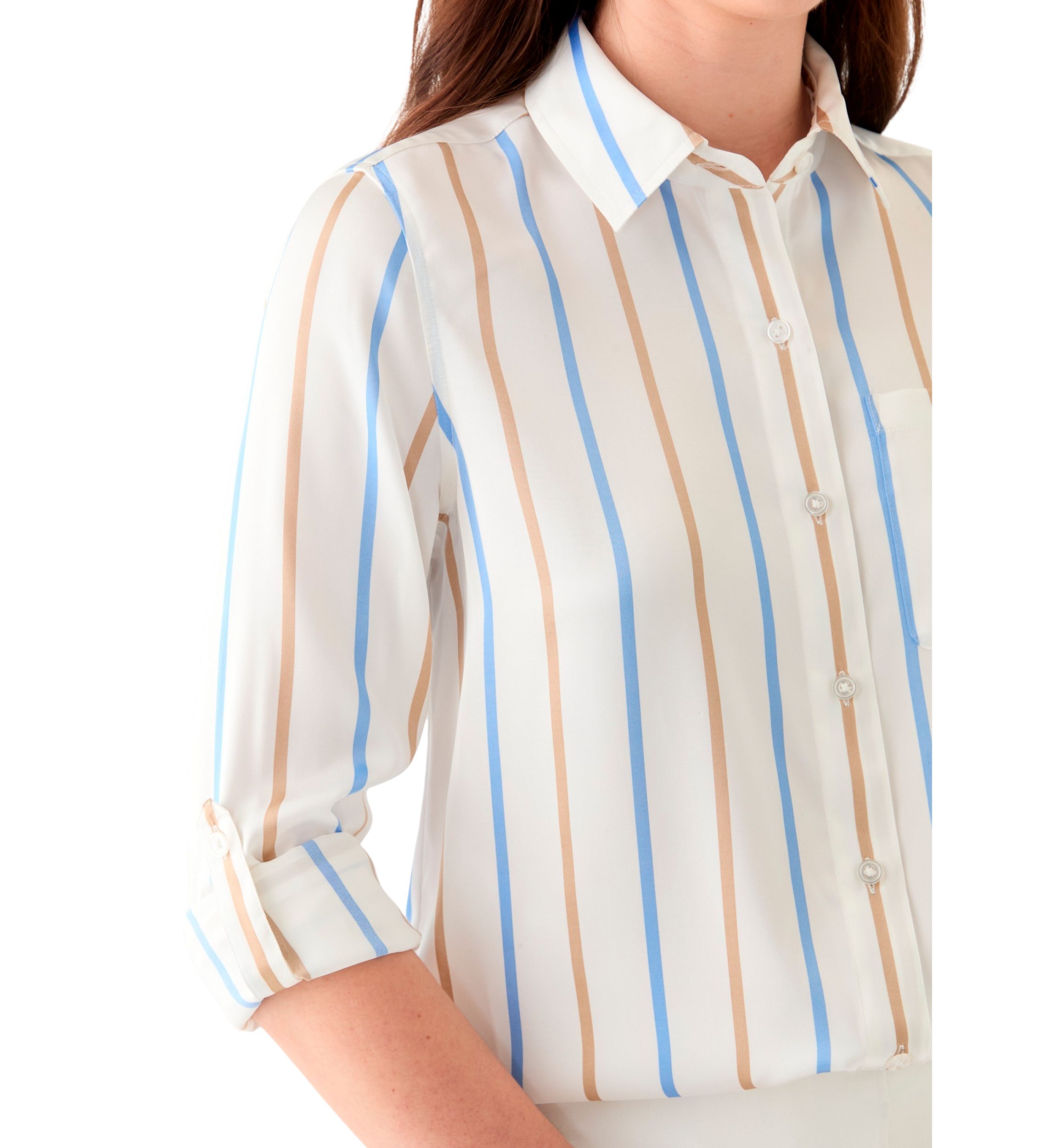 Womens Button Down Blouse
