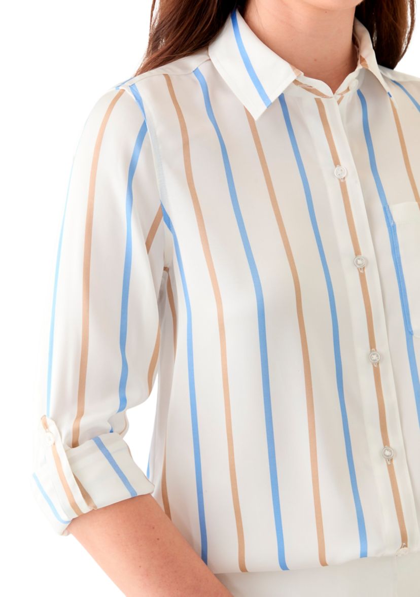Womens Button Down Blouse