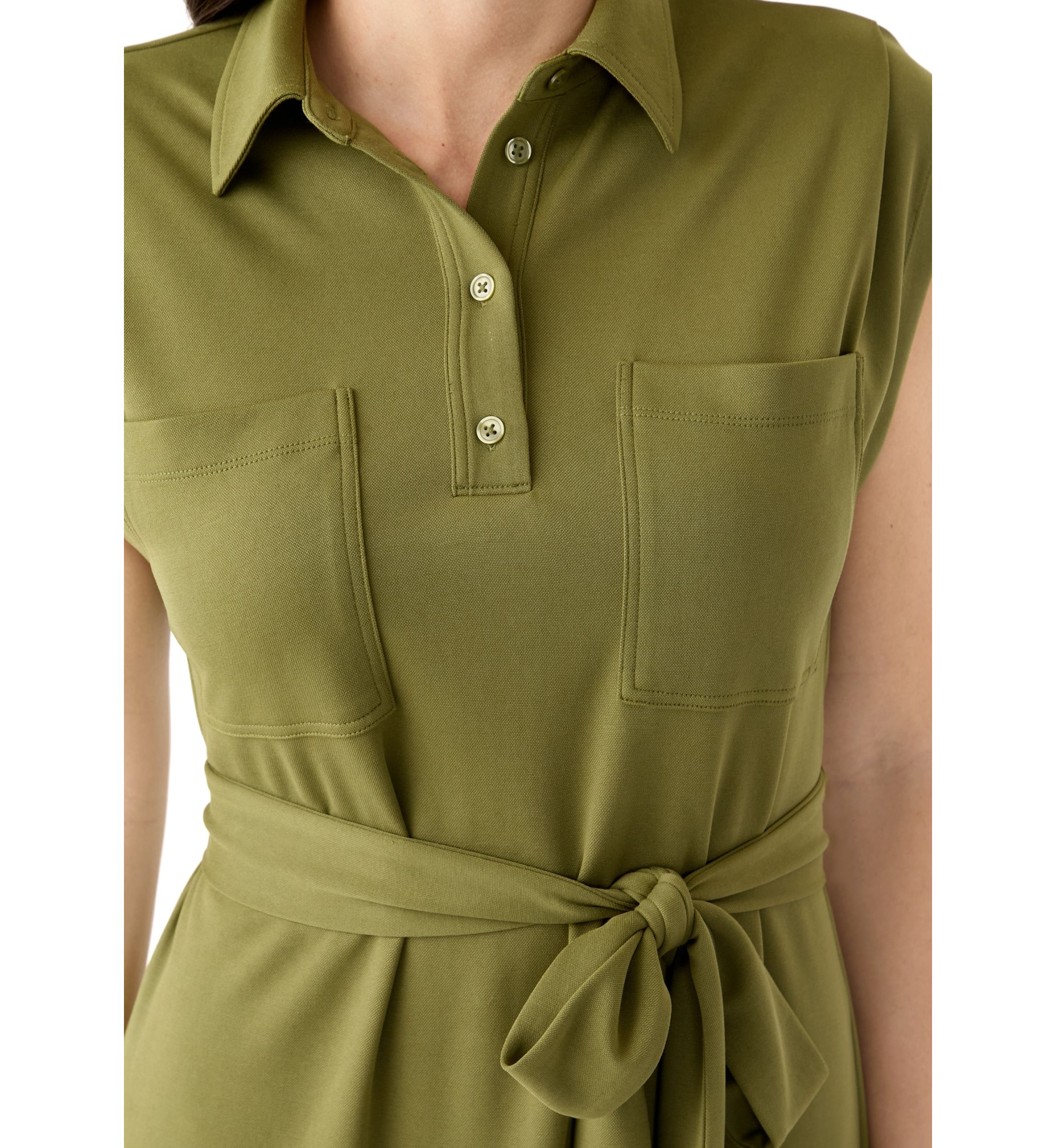Womens printed Midi Shirt Dress