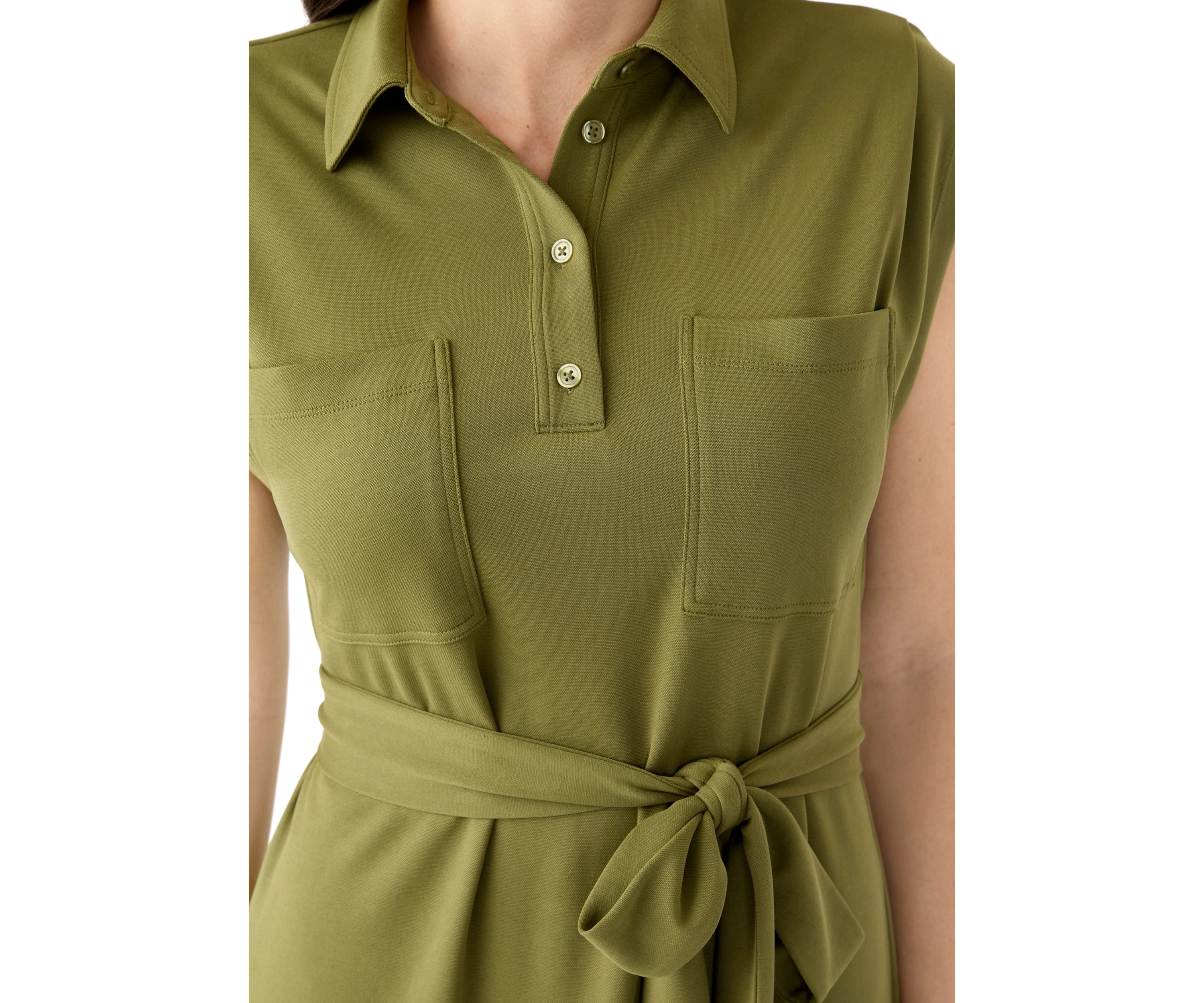 Womens printed Midi Shirt Dress