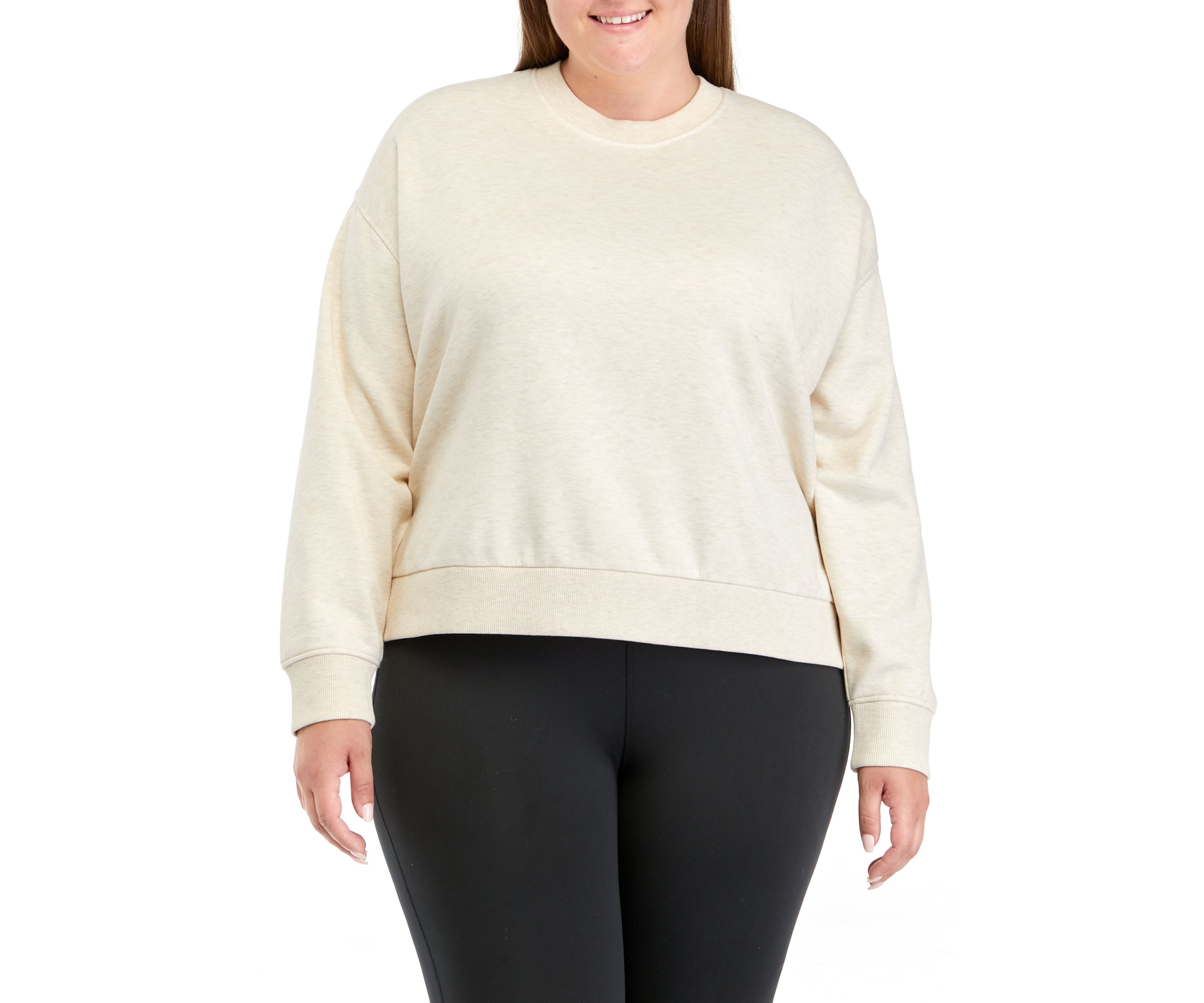 Plus Size Fleece Sweater