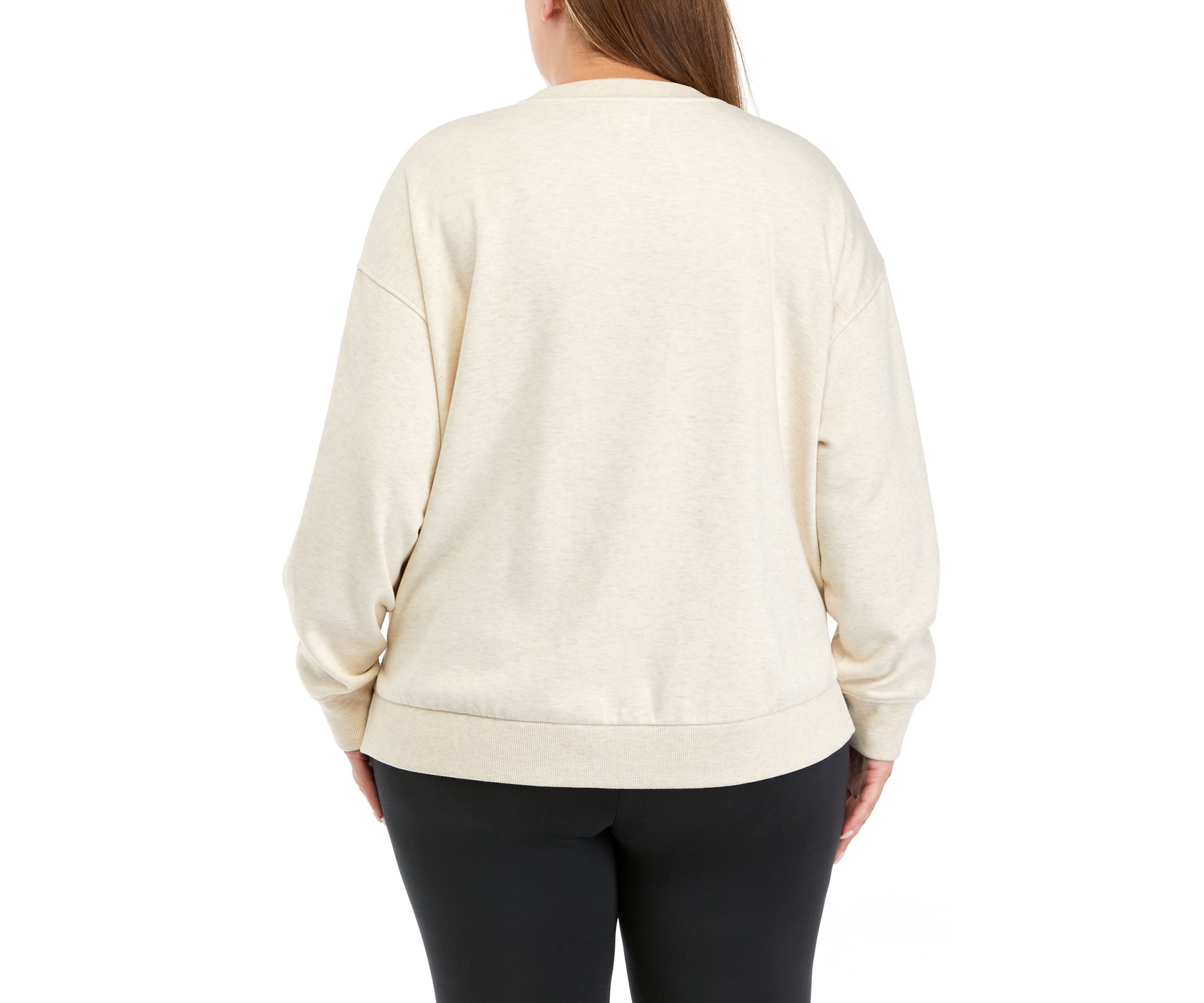 Plus Size Fleece Sweater