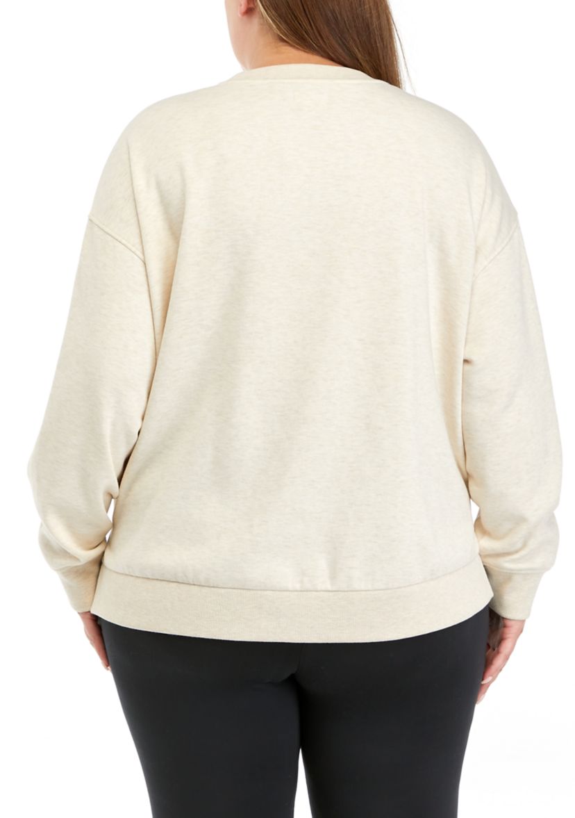 Plus Size Fleece Sweater