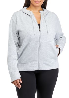 Women's Campus French Terry Full-Zip Hoodie (Plus Size)