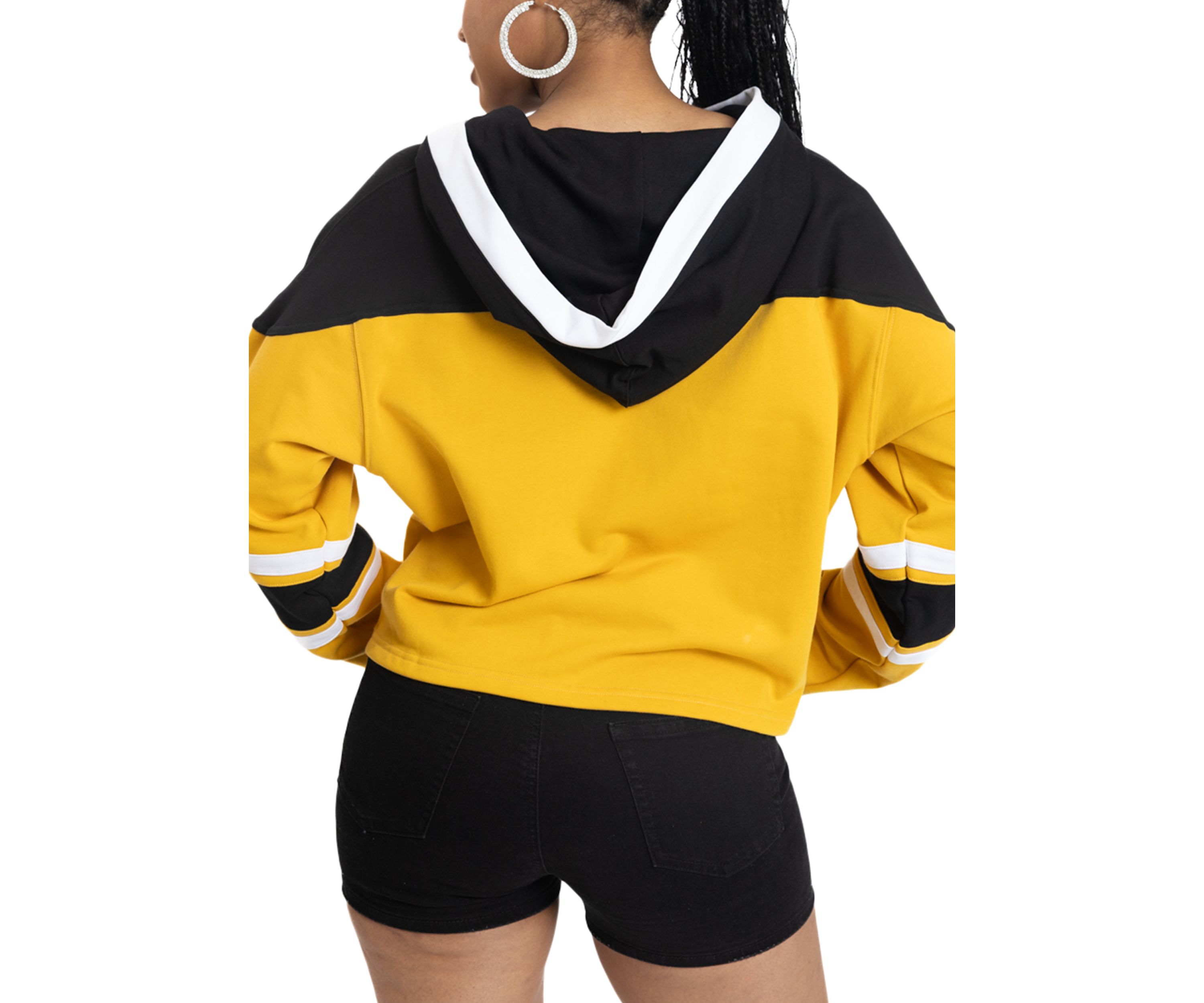NCAA Grambling State Tigers Cropped Graphic Sweatshirt Hoodie