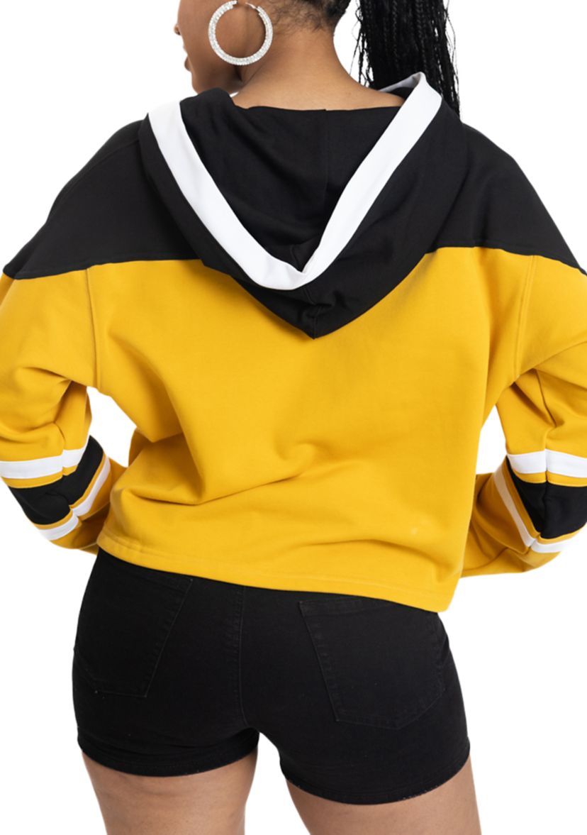 NCAA Grambling State Tigers Cropped Graphic Sweatshirt Hoodie