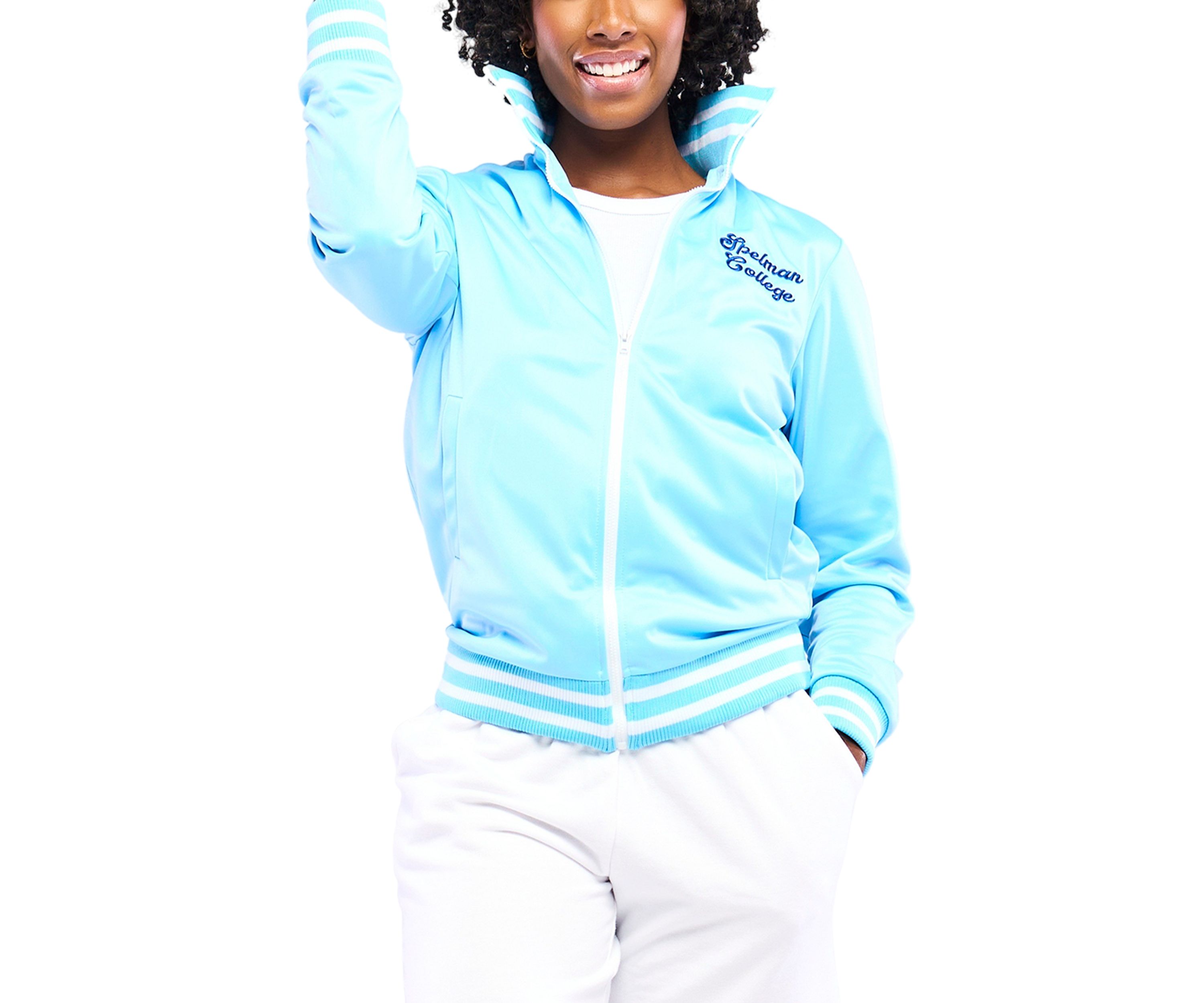 NCAA Spelman Jaguars College Track Jacket 