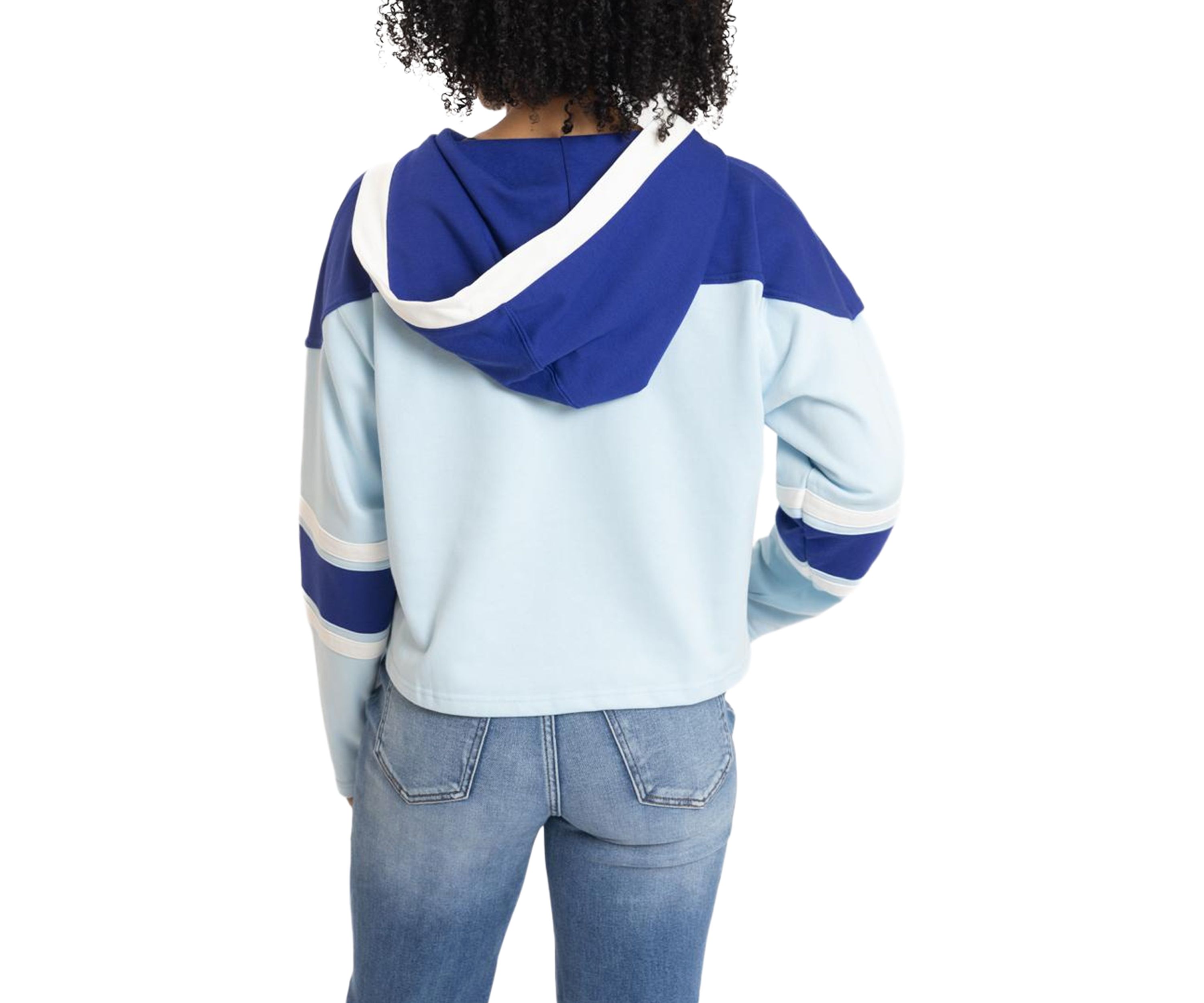 NCAA Spelman Cropped Graphic Sweatshirt Hoodie