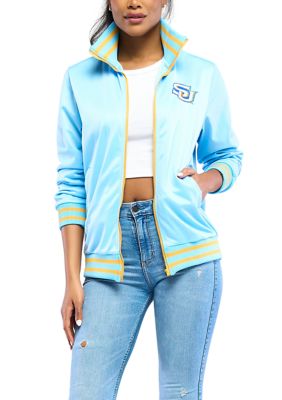 Women's Antigua Light Blue Tennessee Titans Victory Chenille Pullover Sweatshirt Size: Large