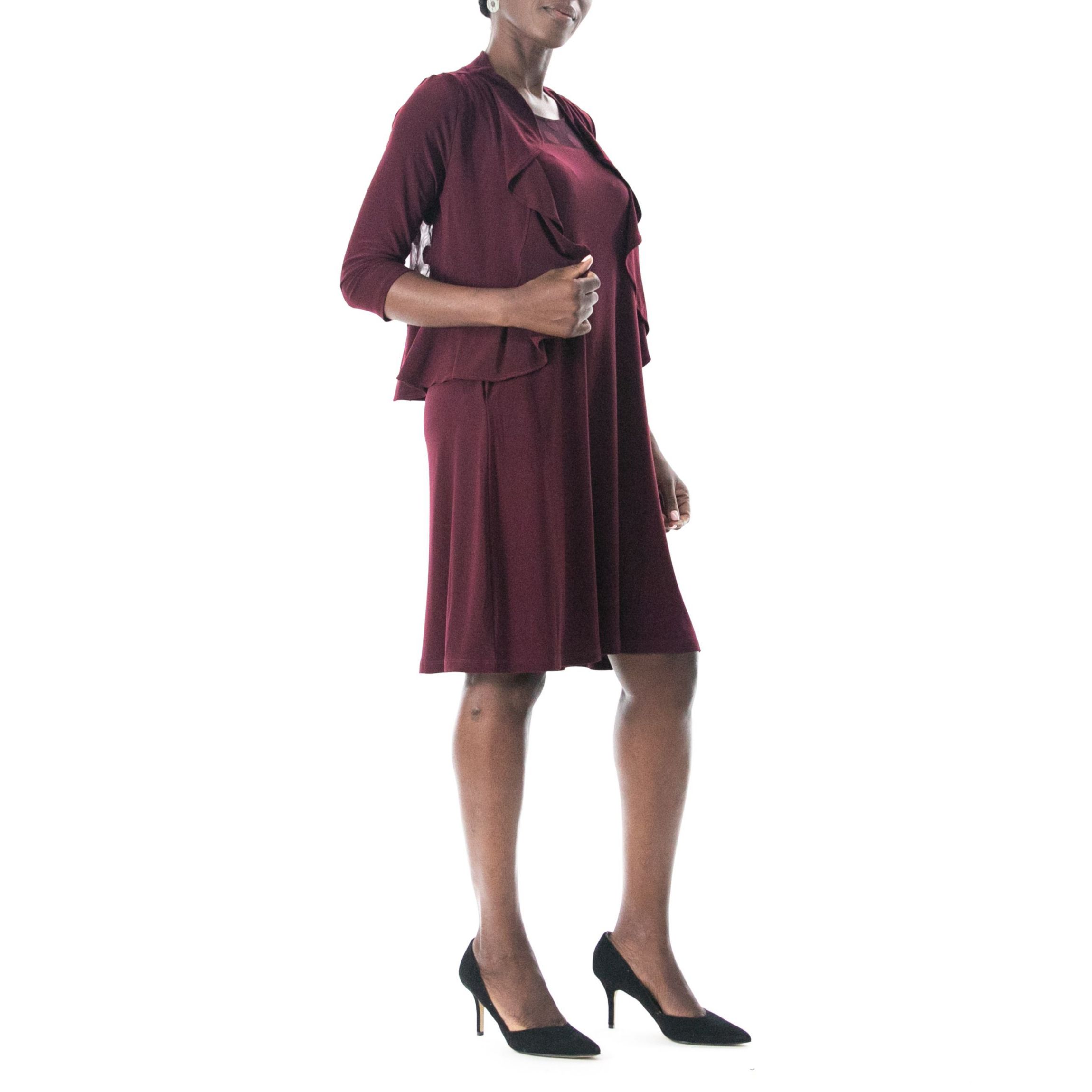 Ruffle Bolero And Dress