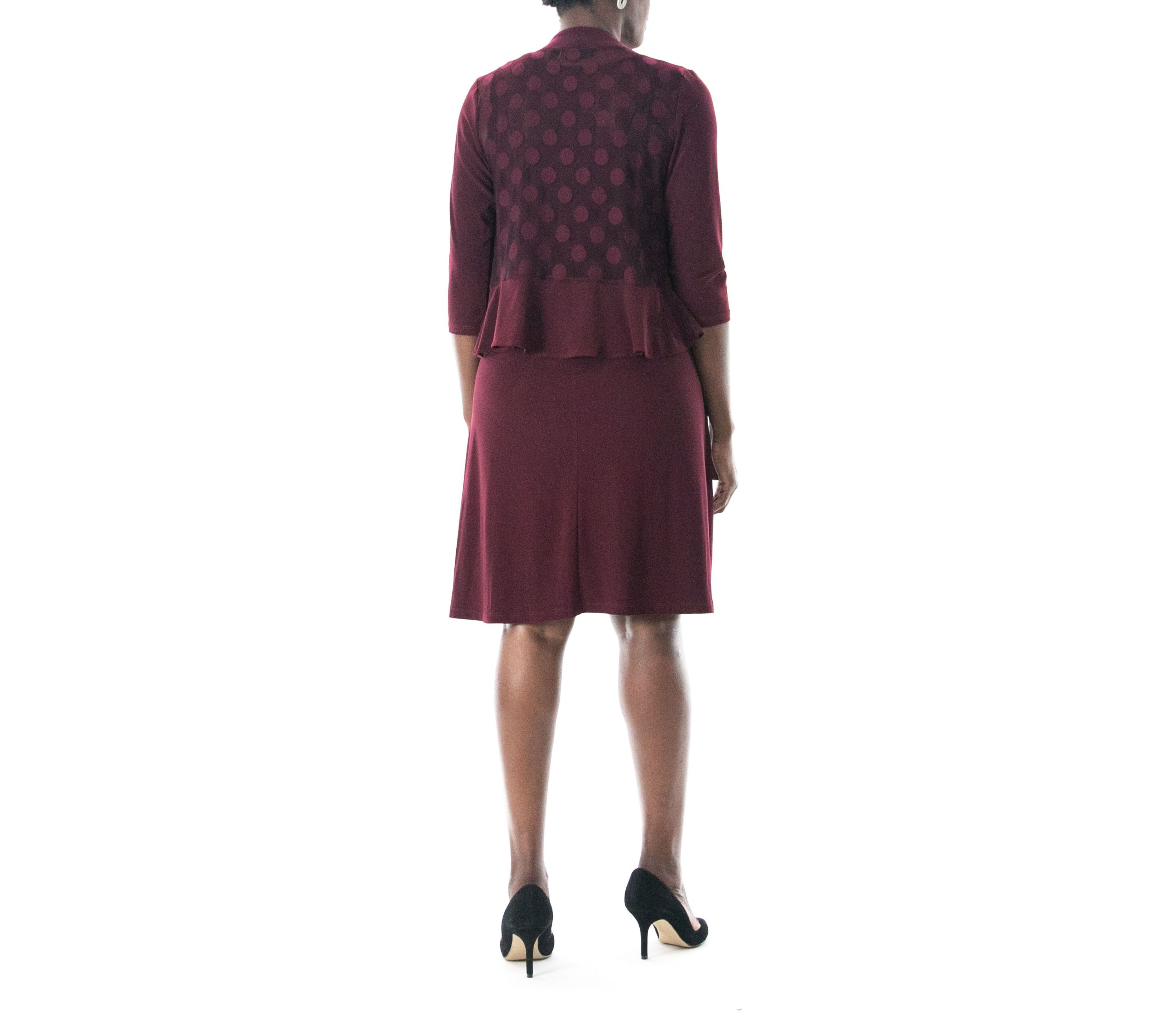Ruffle Bolero And Dress