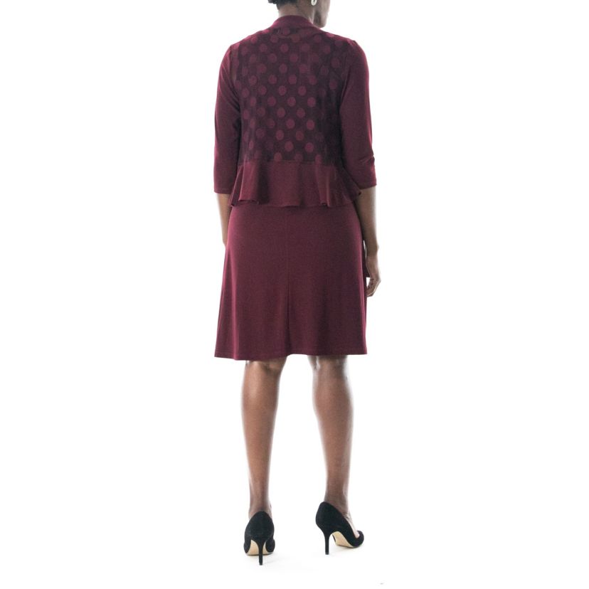 Ruffle Bolero And Dress
