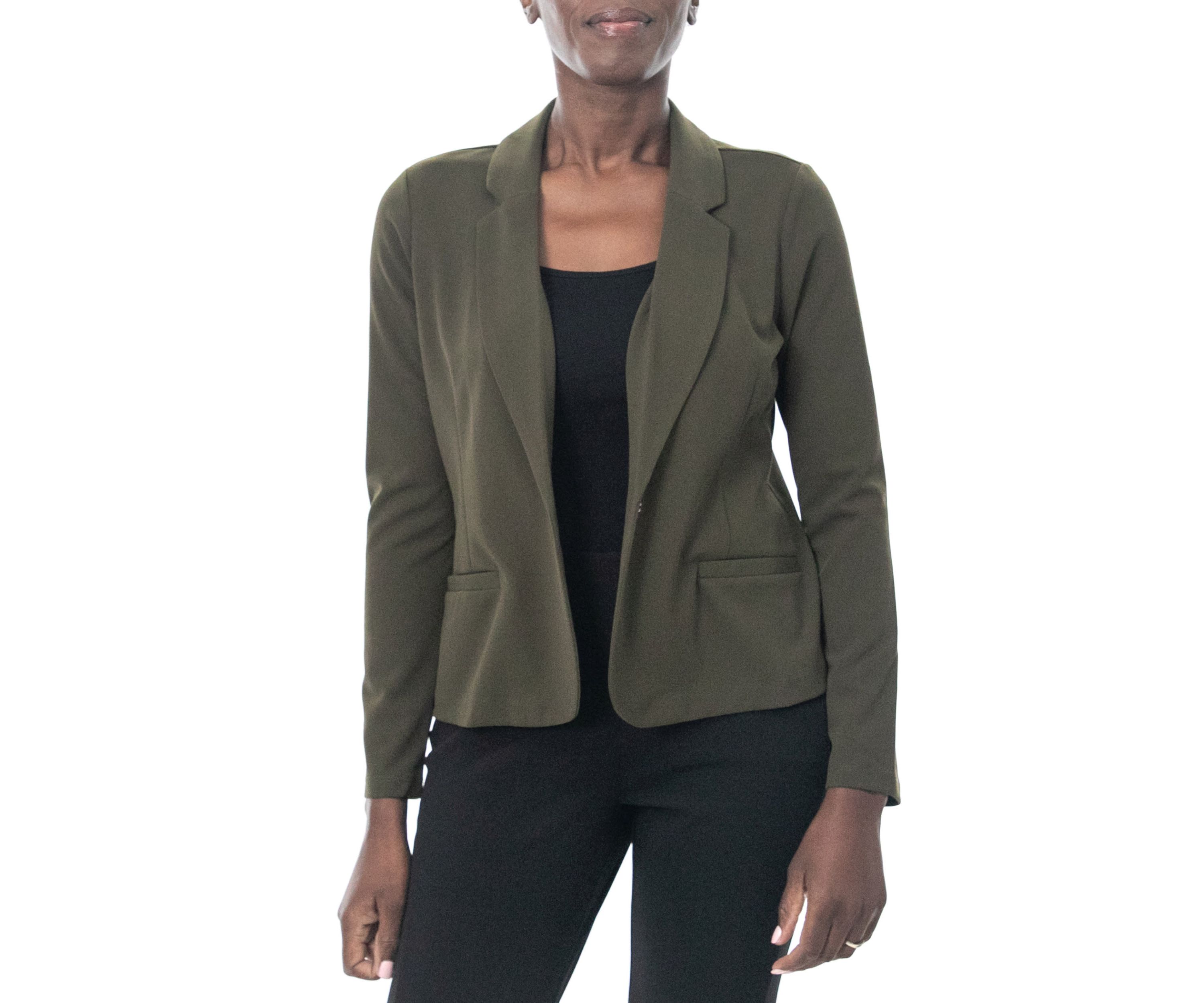 Long Sleeve Crop Blazer