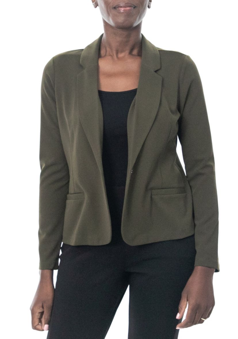 Long Sleeve Crop Blazer