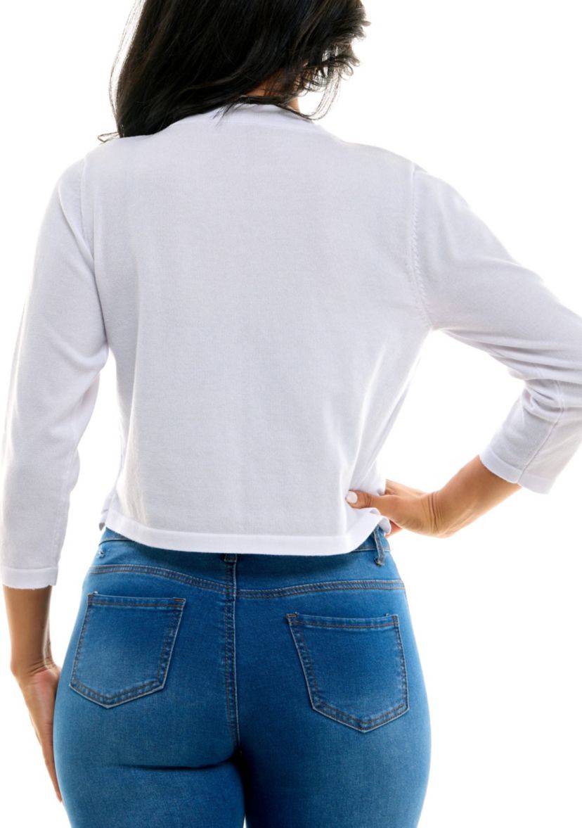 Scallop Knit Bolero