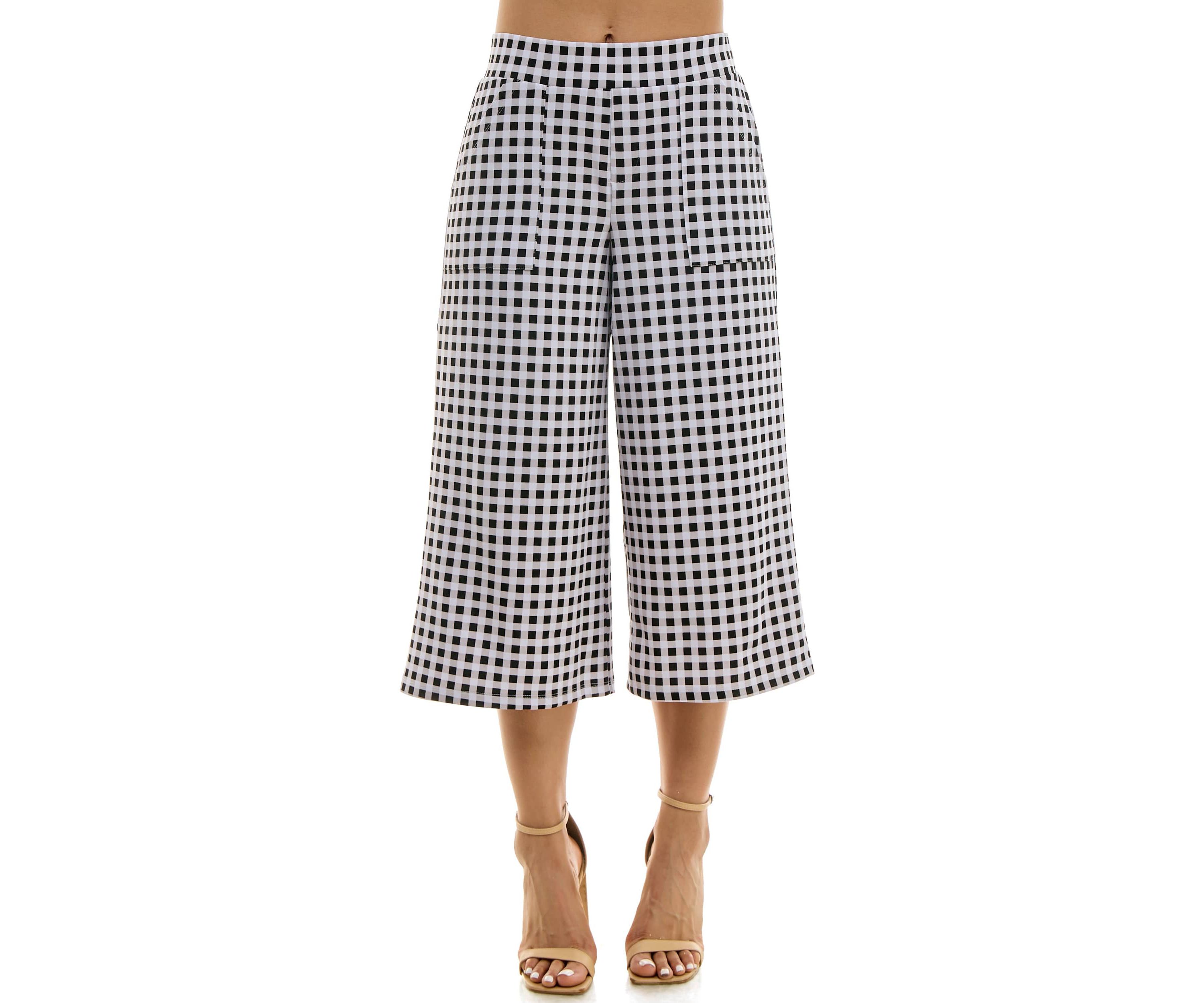 Ginghma coulotte pocket pant