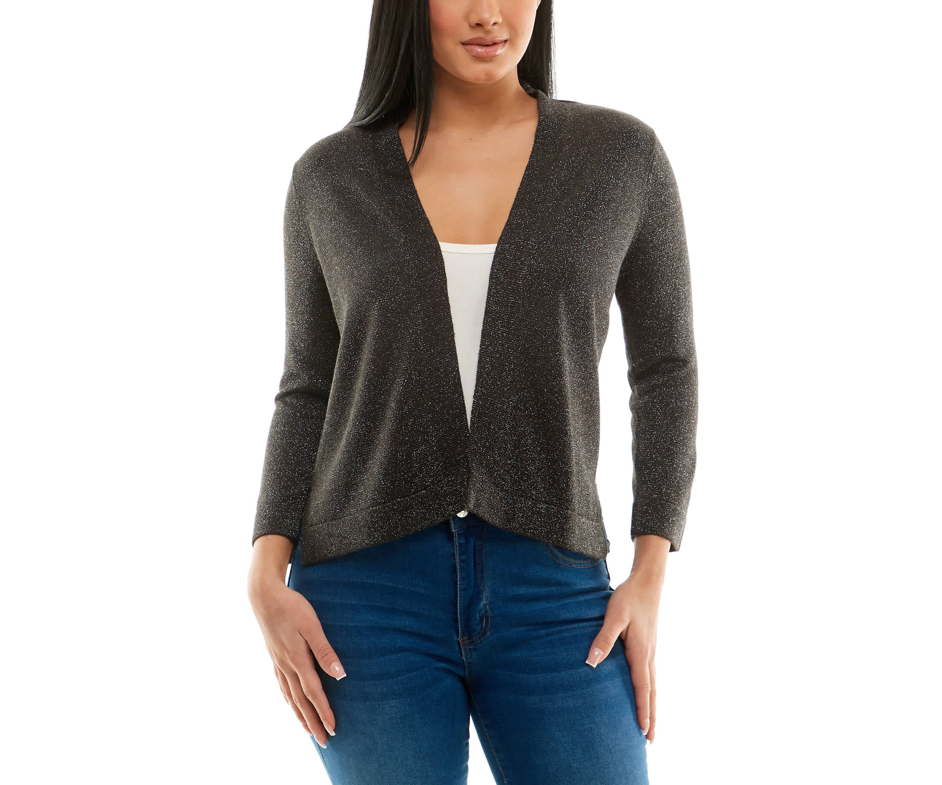 Rib Detail Bolero