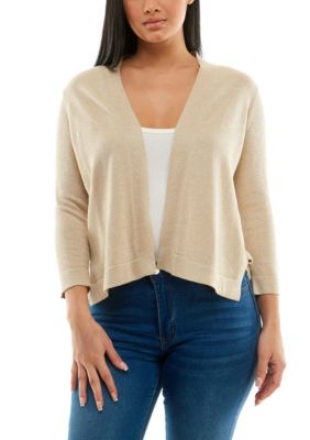 Nina Leonard Women's Rib Detail Bolero, XL