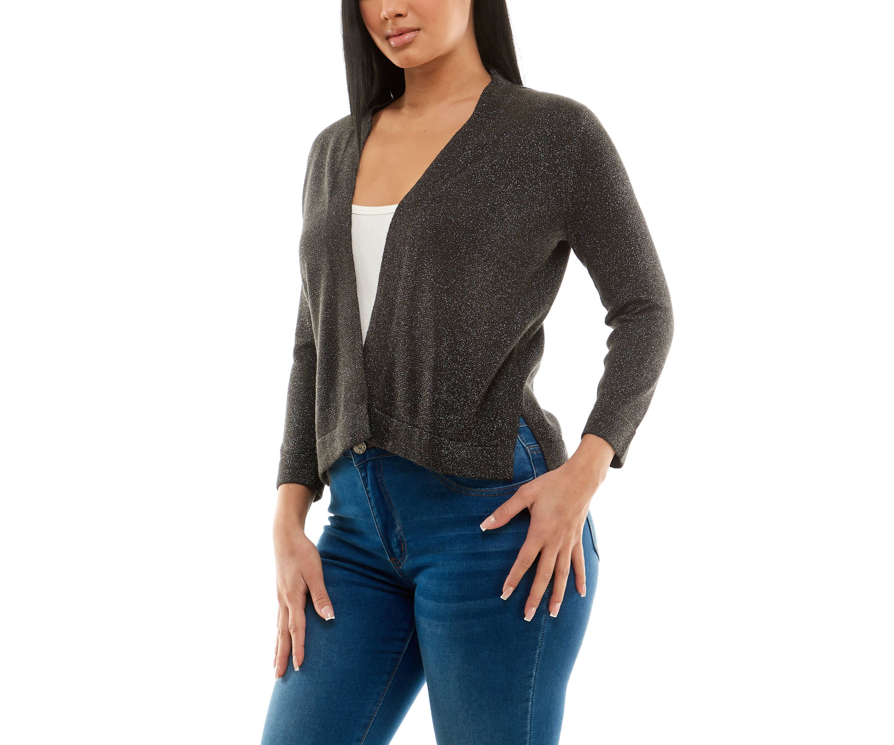 Rib Detail Bolero