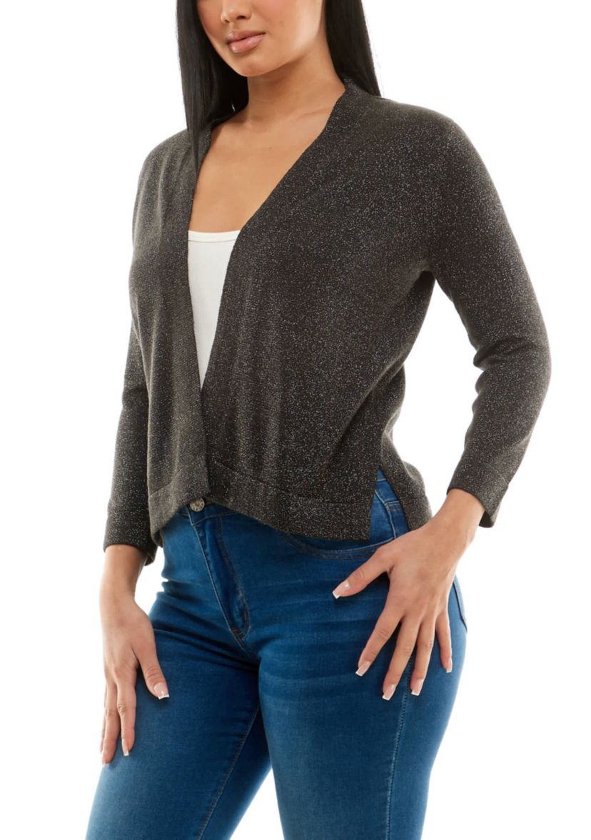 Rib Detail Bolero