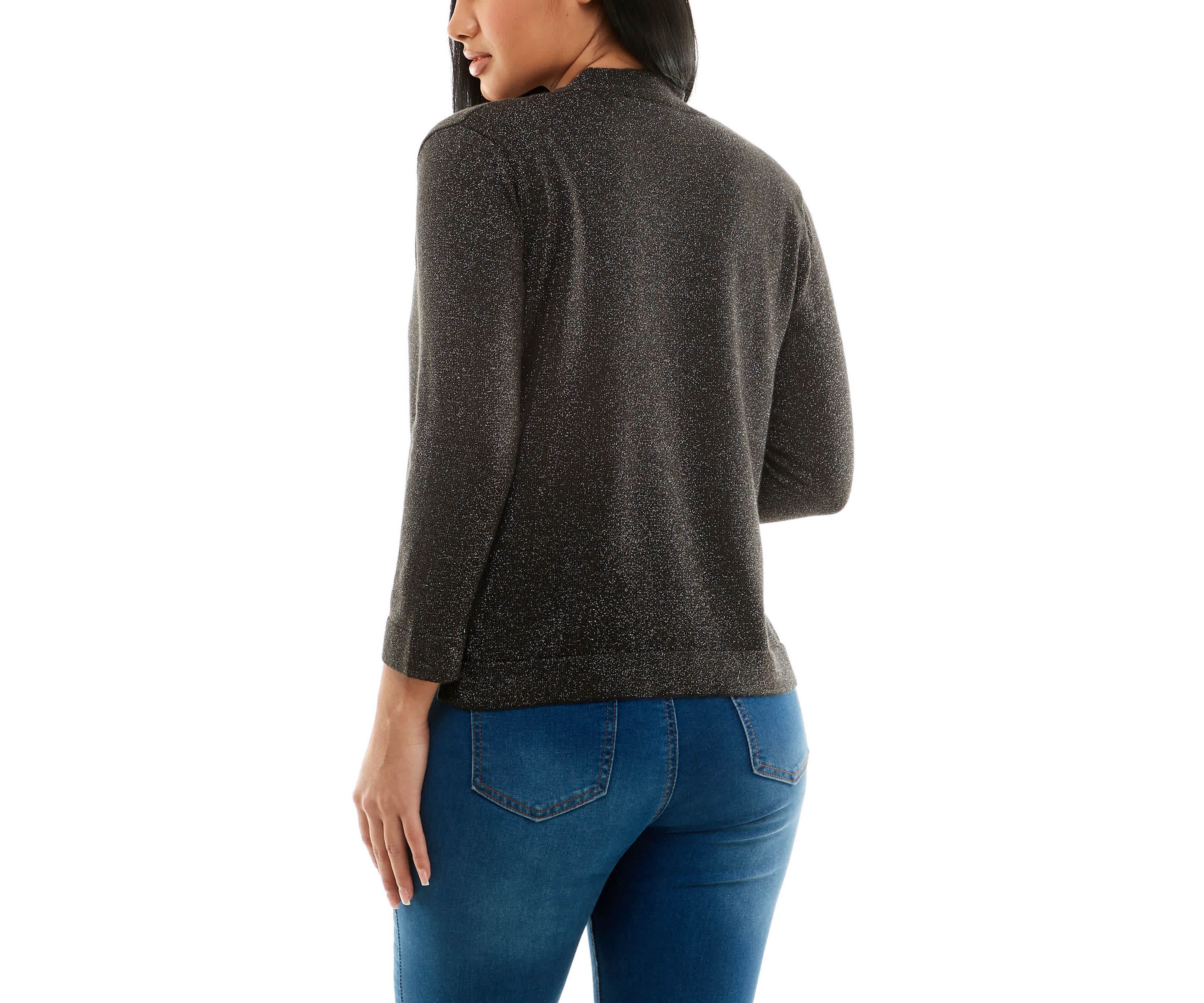 Rib Detail Bolero